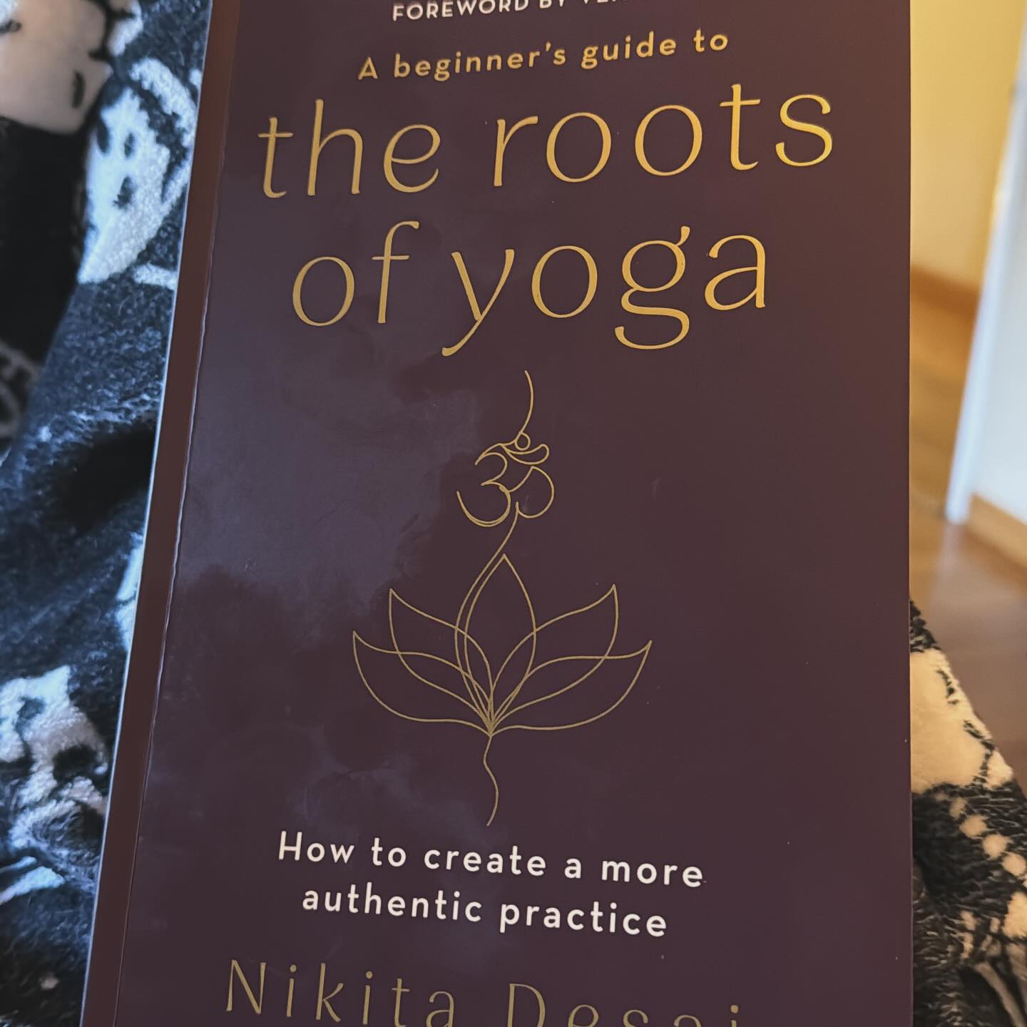 Just received this highly anticipated book on cultivating a more authentic yoga practice. @nikyyoga so far I am enjoying this read very much.