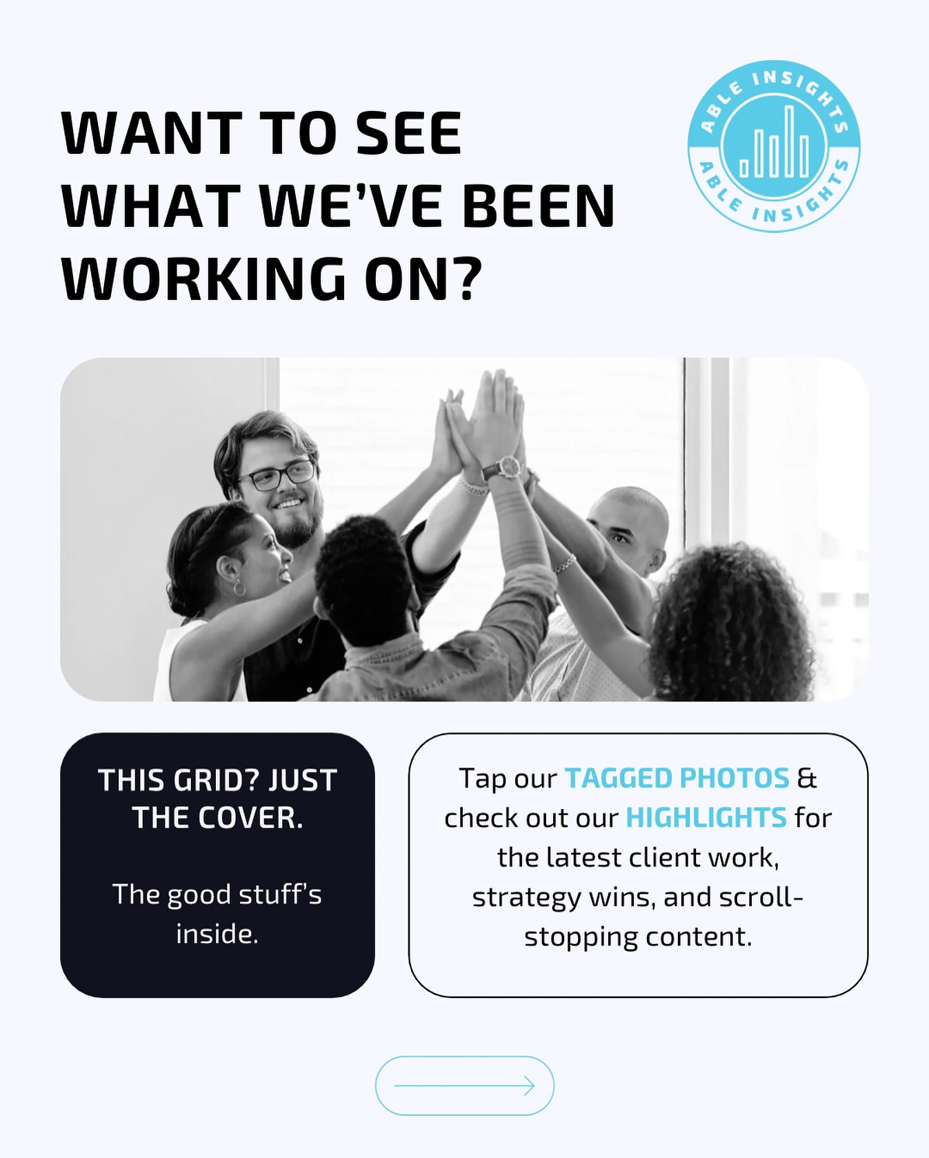 Curious what we’ve been cooking up? 💻
This grid is just the trailer—tap into our TAGGED PHOTOS and HIGHLIGHTS to see the full story.
From scroll-stopping reels to real client wins, we keep the good stuff right where it matters.
Let’s grow your brand next. 📈
#AbleInsights #SocialMediaStrategy #ContentMarketing #BrandGrowth #WestchesterBusiness #DigitalMarketingPro #MarketingMadeEasy #ClientWork #BehindTheGrid #MarketingMagic