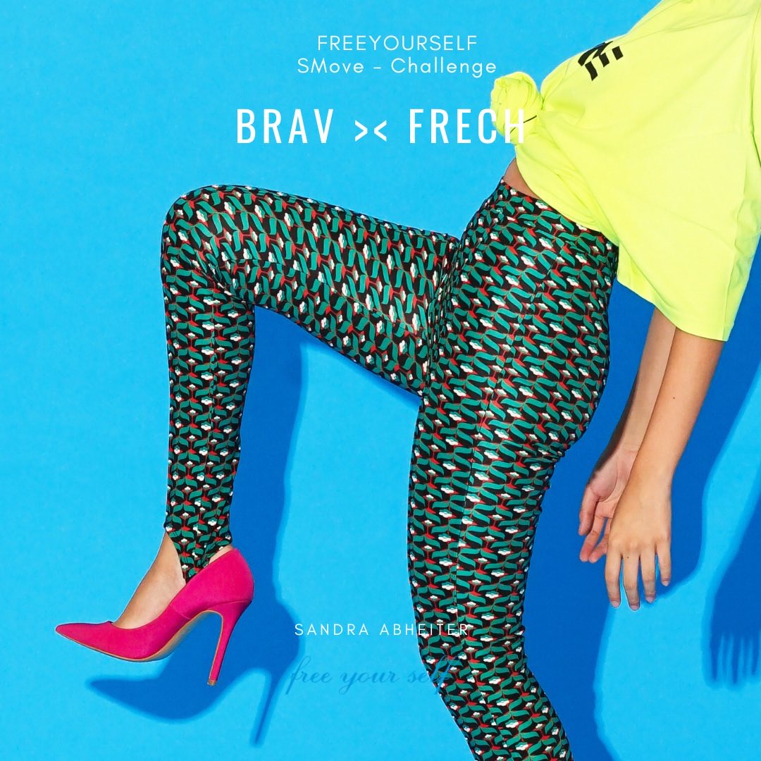 Brav versuch frech
Was bist du? Brav und artig oder frech? Oder eigentlich gar nicht frech, aber du hast das Gefühl, dass du frech wärest, wenn du mal nicht brav ja und Amen zu allem sagst?
Ab Do. 5.6. startet dazu eine neue Monats Challenge, in der wir uns dem Brav und Frech-Sein smovend nähern.