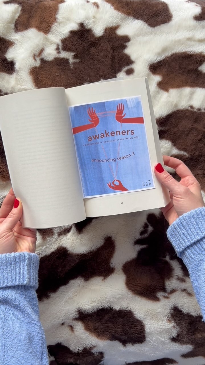 Aaand we’re back! Awakeners returns to Lit Hub Radio in June. Season 2 features conversations with more novelists, poets, essayists, teachers, editors, and friends, including @lydiconklin, @jemmawei, @gabrielle_bates_, @tajja.isen, and more.
Subscribe to our mailing list at the link in bio to get notified when the first episode drops. 🧡