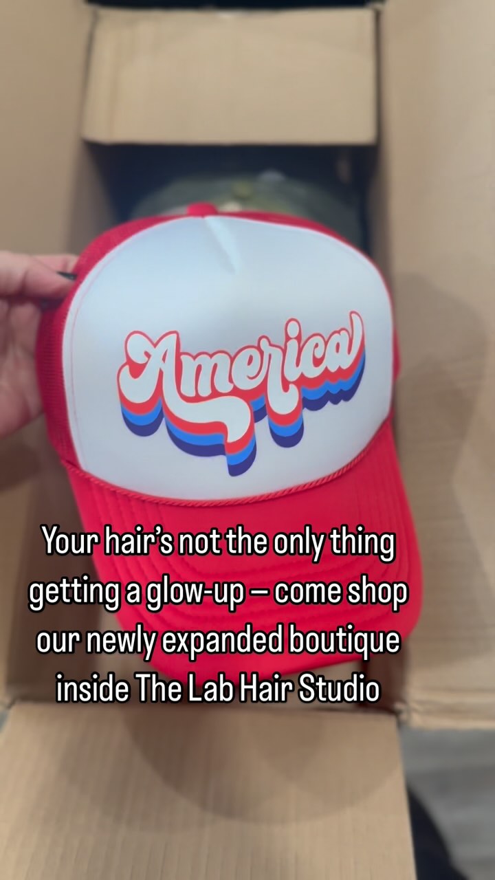 COMING SOON!!! Your hair’s not the only thing getting a glow-up — come shop our newly expanded boutique inside the salon! #unboxing #thelabclermont #clermontsalon #clermontflorida #shop #shopsmall #smallbusiness