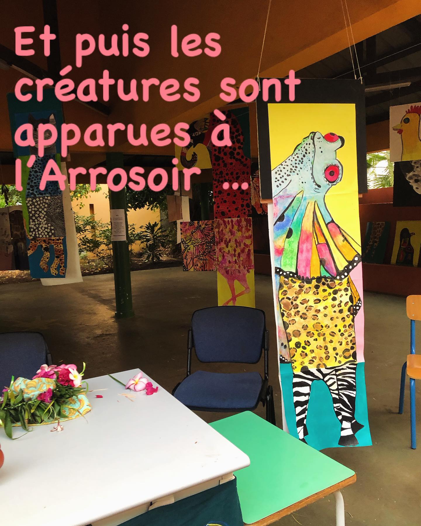 Merci et bravo aux élèves, artistes en herbe, merci à leurs enseignantes, merci @leutempofestival et @villedesaintleu …
Qu’est-ce que c’était bien ☀️