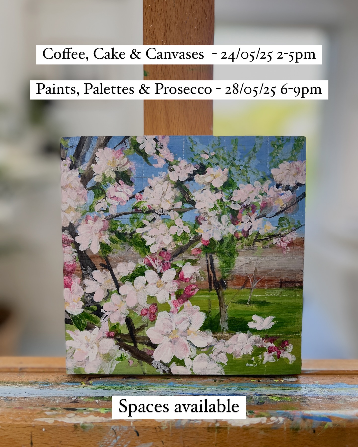 We had great fun painting this @welfordpark last week. For those who were keen to paint Blossom but couldn’t make that date …. I am offering two opportunities to paint this in my studio.
Click on the link in the bio or below for more information and to book your place
https://www.charlotte-englefield-art.co.uk/workshops