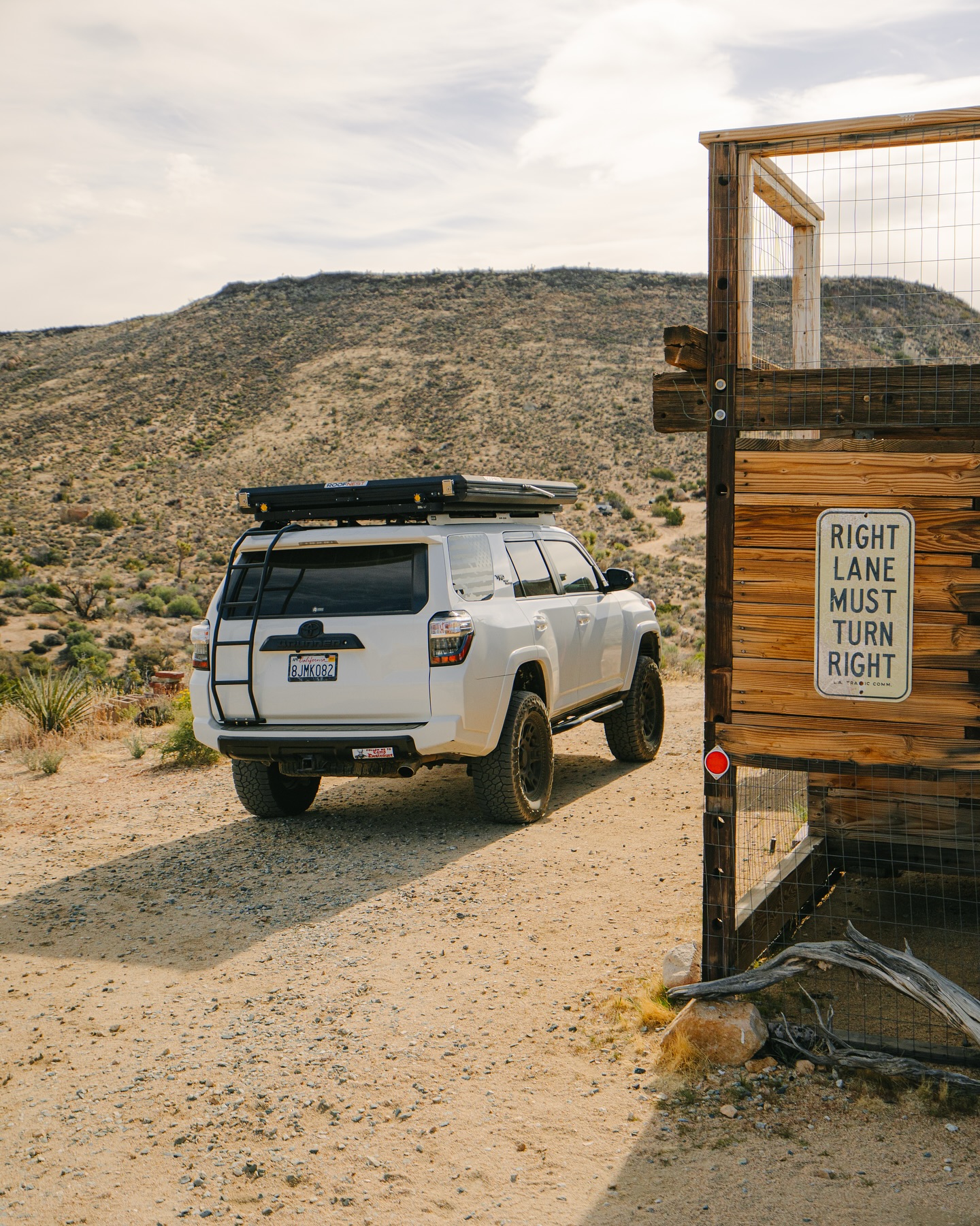 Finding solitude in the desert.
We felt remote at this AirBnb in Pioneertown. Just far enough away from town and other homes to have solitude and space to ourselves. It also was up against an area of the Sand to Snow National Monument, so there was no properties beyond this one. Just wide open views of the wild desert landscape. A quirky small place, with everything you need while still making you feel part of the desert.