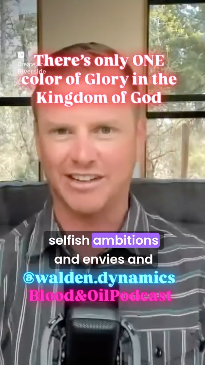 Jamie Walden @walden.dynamics exposing the hypocrisy and myopia present in the modern day church.
.
.
#bloodandoilpodcast #holyspirit #discernment #kingdompurpose #truth #rightrelationship #victimhood