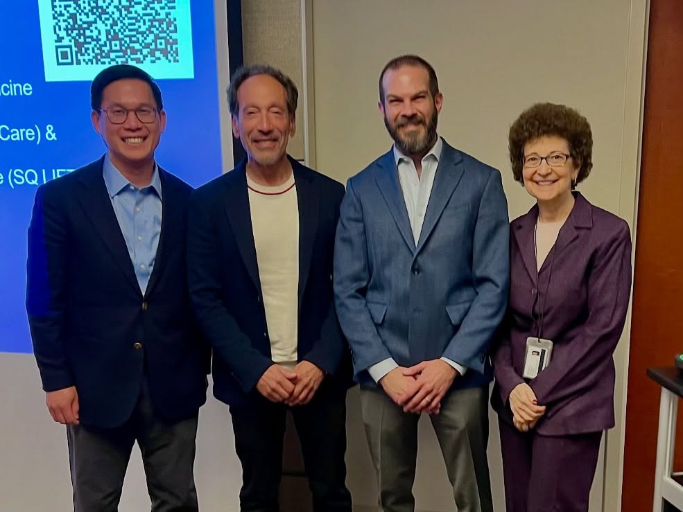 Amazing time giving the Donald Levin Lecture (standing next to me in the photo!) at Northwestern Dermatology. Many thanks to Amy Paller for the honor and hospitality.