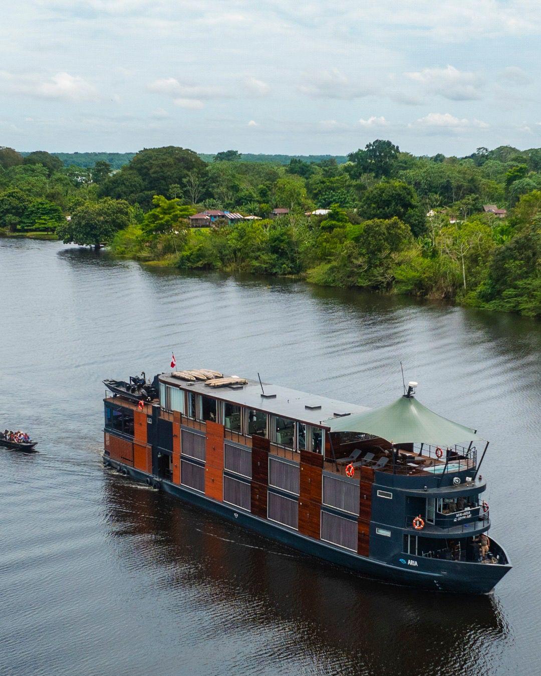 If you love the idea of adventure — but prefer it with a little Champagne and a water-view suite — you’ll want Aqua Expeditions on your radar.
These are small, design-forward ships with style (I'm talking no more than 20-40 guests), and they sail routes the big cruise lines can’t touch. One of my favorites? The Amazon River, where you’ll explore by skiff with expert naturalists, spotting pink dolphins and sloths in the treetops before returning to a gourmet meal and sunset cocktails on deck.
The service is exceptional, the cabins are surprisingly spacious, and every itinerary feels special. Message me to learn more!
#virtuosoagent #foratravel #theworldawaits #travelara #VIPtravel
.
.
.
.
#LuxuryCruise #AdventureTravel #AmazonRiver #LuxuryAdventure #InsiderTravel #LuxuryTravelAdvisor