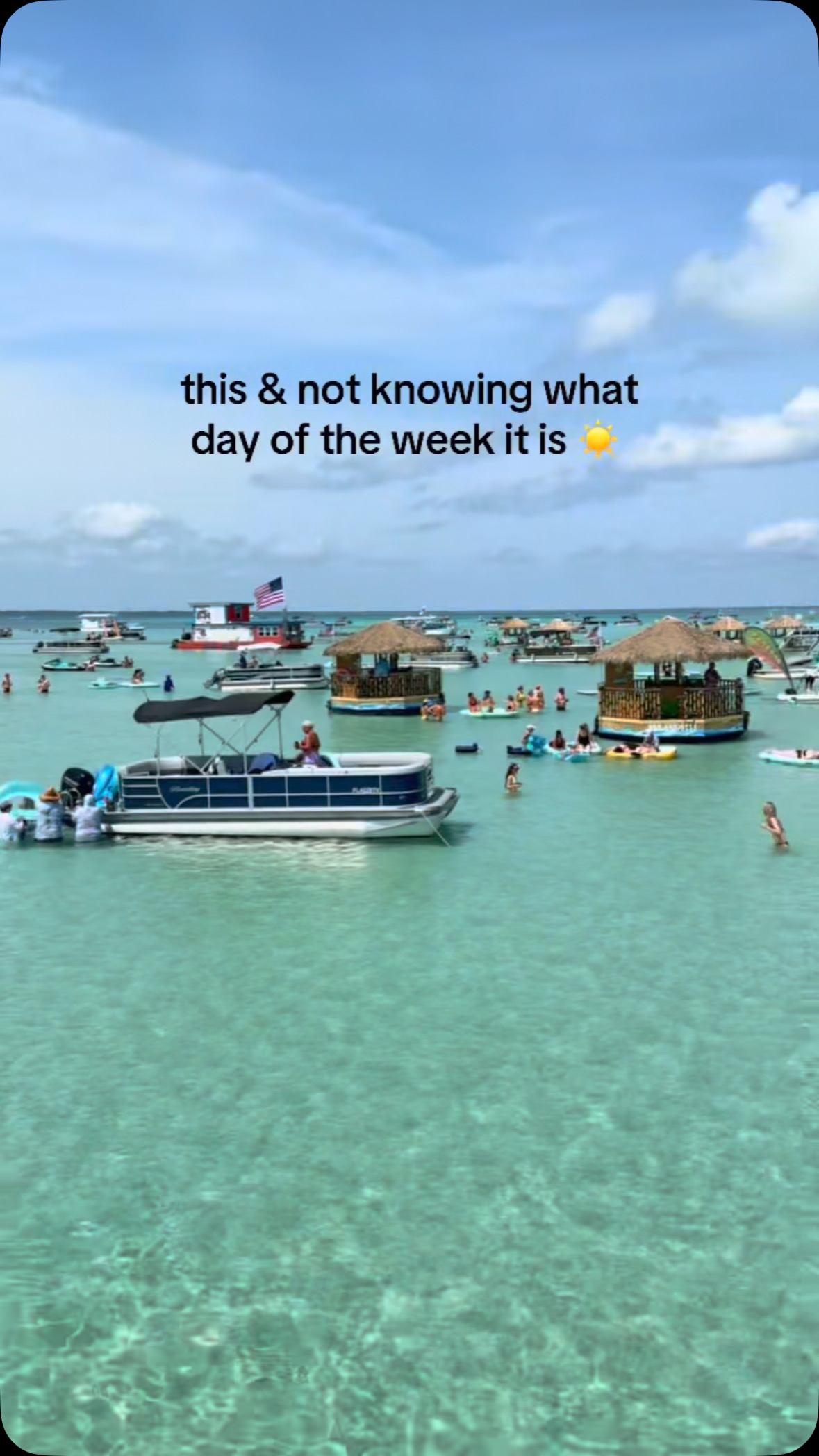 It’s finally summertime in Destin, FL! Come join us at crab island for the perfect day on the water ☀️ 🦀
📸: @tanya_mcelroy16