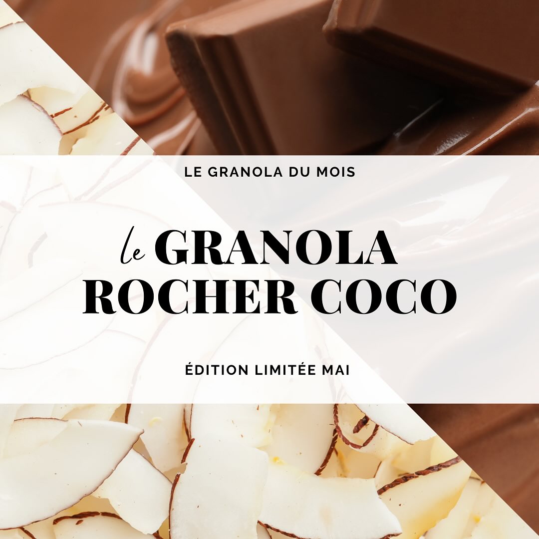 🎉 Granola du mois 🎉
Oups, nous sommes en retard pour vous annoncer l’arrivée de notre pépite du mois par ici 🙈
C’est une édition que vous l’avez adoré l’an dernier et elle revient pour le plus grand plaisir des amateurs de noix de coco : le granola façon rocher noix de coco & chocolat ! 🥥🍫
Pour créer cette recette, nous nous sommes inspirés des rochers de notre enfance et nous y avons associé une touche de chocolat pour la gourmandise 🥰
De quoi mettre du soleil dans vos bols ☀️
Qui a déjà testé cette petite folie ?
#granoladumois #granolasuperpepites #chocolatnoir #noixdecoco #granolamaison #faitmain #artisanal #sainetgourmand #petitdejeunerhealthy #petitdéjeunersain #dietetique #sucredecoco