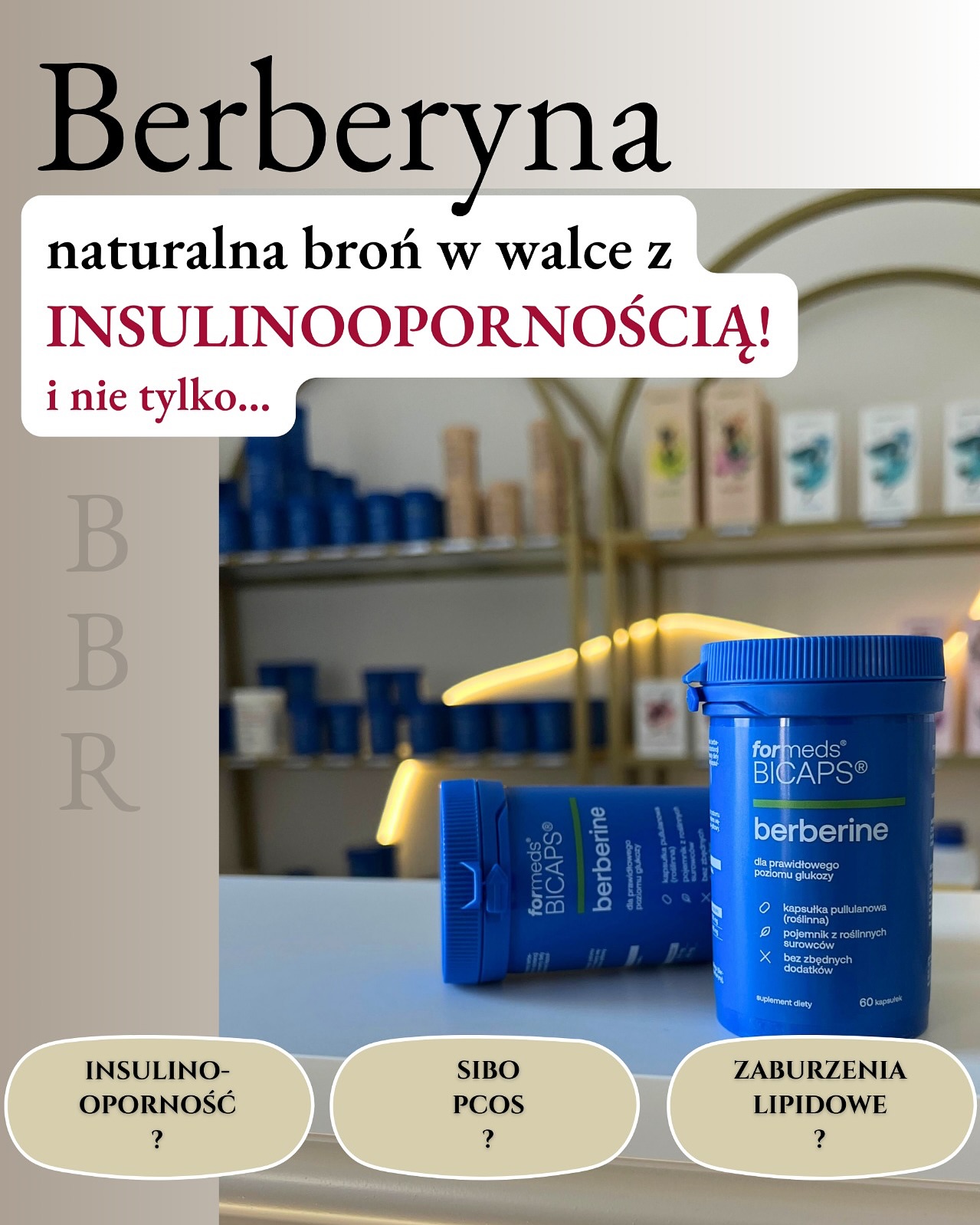 BERBERYNA- złoty składnik nie tylko dla cukrzyków!
Czy wiesz, że berberyna to naturalny alkaloid roślinny, który ma działanie porównywalne do metforminy, ale bez recepty? 💊✨
To jeden z najlepiej przebadanych suplementów wspierających gospodarkę glukozowo-insulinową, ale to nie wszystko...
🔍 Dlaczego warto się nią zainteresować?
✔️ Obniża poziom glukozy i insuliny na czczo
✔️ Zwiększa wrażliwość insulinową (insulin resistance out!)
✔️ Wspiera redukcję masy ciała
✔️ Wykazuje działanie przeciwbakteryjne i przeciwzapalne
✔️ Korzystnie wpływa na mikroflorę jelitową
💡 Może być wsparciem przy:
– insulinooporności
– PCOS
– zaburzeniach lipidowych
– SIBO (niektóre szczepy!)
– stanach zapalnych jelit
⚠️ Uwaga!
Berberyna to nie witamina- trzeba wiedzieć, kiedy i jak ją stosować. Nie dla każdego i nie zawsze.
Dlatego zanim sięgniesz po nią „na własną rękę”, skonsultuj się z dietetykiem klinicznym 😉
📩 Berberynę zakupisz w gabinecie Statua Zdrowia w Lubinie, ale najpierw pomogę Ci dobrać suplementację do wyników badań i indywidualnych potrzeb.
#berberyna #suplementacja #insulinooporność #dietetykkliniczny #statuaZdrowia #dietetyklubin #statuazdrowialubin #zdrowieodpodstaw #lubin #suplementacjalubin