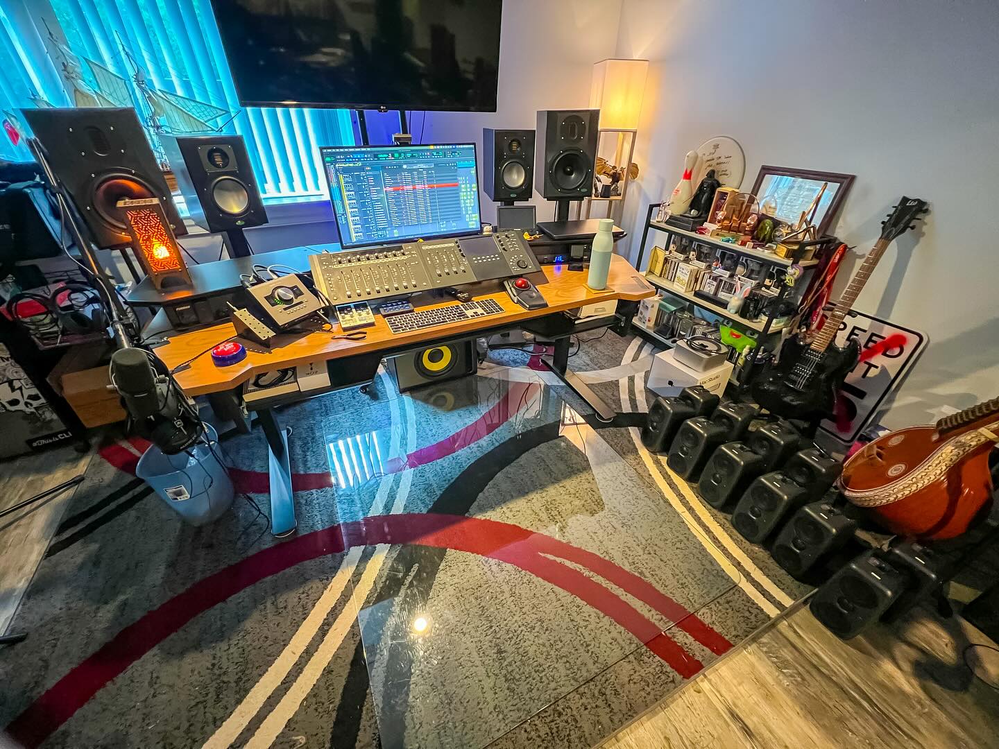 Atmos Phase 1, complete. Thanks to the dude @rossnewbs for selling me the old rig. Now, just need to wait on the new studio build and to save for a new interface.