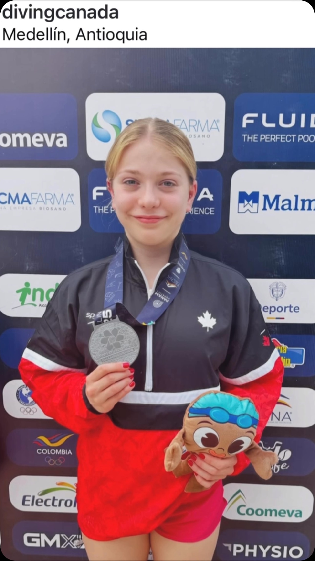 šØš“āØ Pan Am Podium Power! āØšØš“
Big cheers from MedellĆn, Colombia, where Maia Jane made waves at the Pan Am Junior Aquatic Championships with a stunning medal sweep! šš
š„ Silver ā Women C 1m
š„ Silver ā Women C 3m
š„ Bronze ā Women C Platform
We are beyond proud of Maiaās incredible performance, composure, and determination on the international stage. Your iDive family is celebrating every dive, every moment, and every medal with you! ššŖš
#iDiveProud #TeamCanada #PanAmJunior2025 #DivingChamp #MaiaJane #DivingDreams #ColombiaVibes #NextGenStars #MedalHaul #idivevancouver #springboarddiving #platformdiving #bcdiving #sport #vancouversports #divingcanada #vancouversportsclub #