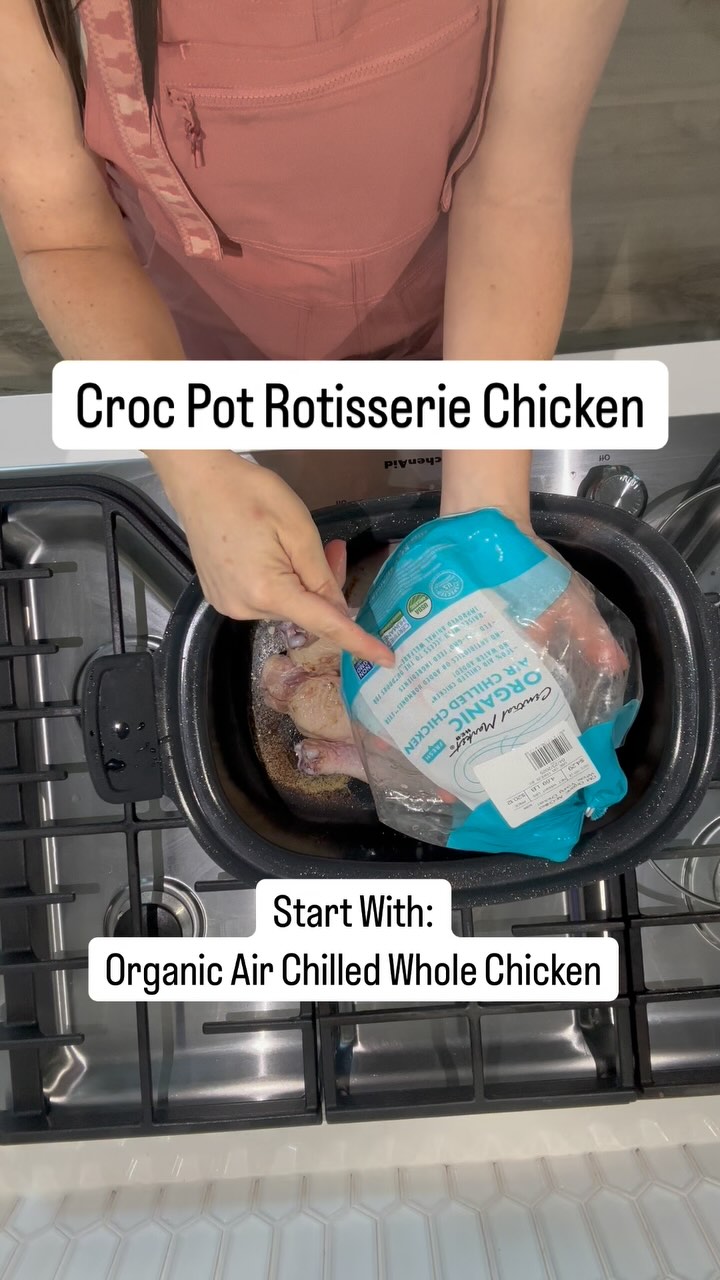 @nontoxicdad inspired me. I used to buy a rotisserie on the regular. It was an easy dinner or lunch meat. I saw his video on rotisserie chicken and was so mad! Not at him…but at store rotisserie chickens. If I’m being honest, I knew they couldn’t be perfect, but they were so easy that I didn’t want to face the facts that their ingredients were likely poison. Well after his video came across my screen I knew I couldn’t ignore it any longer and I instantly stopped buying any and all rotisserie chickens. Why is it that everything that is easy seems to always be bad. 😭
Well, we figured it out! We made a rotisserie dupe. Right in our home while controlling all the ingredients. The result, an absolutely delicious, fall off the bone rotisserie chicken right out of the croc pot. This took me less than 3 min to prep and dinner was done when I got home. Easy and healthy! Woot woot!
Follow us as we continue to tackle the poisons that affect our kids and bring you the easy solutions!
#rotisserie #costco #kidshealth #recipe