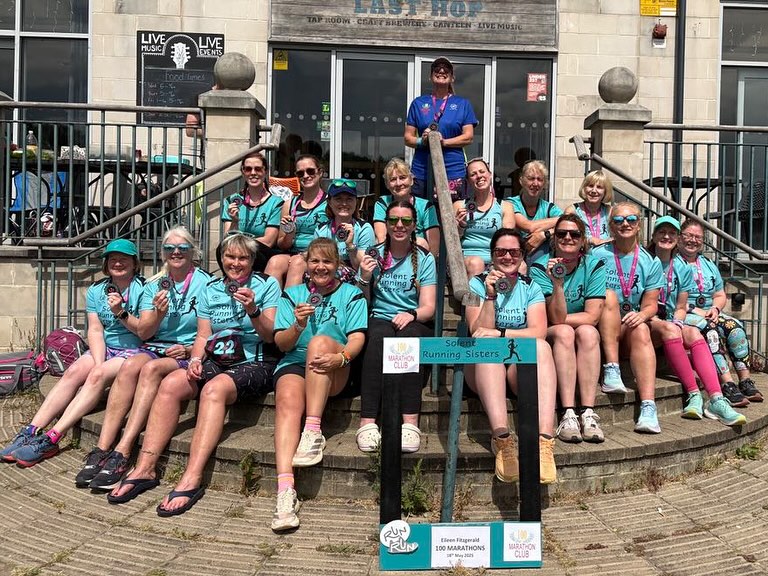 What a weekend!!
We started the weekend with a Eurovision fancy dress run at @itchenvalleyparkrun where the sequins and cheeses tunes got us going round
Then on Sunday we had members running the HRRL @netley10k
And finally big group of members went off to Staines for a @saturnrunning event for Eileen’s 100th marathon! we had members completing everything from 10k to the full marathon distance followed by a celebration with bubbles, cake and snacks to celebrate the absolutely incredible achievement
What a weekend.
#solentrunningsisters #netley10k #staines #saturnrunning #100marathonclub #clubsupport #thebestclub #HRRL #hampshireroadrunningleague #tealarmy #southampton #bitterne #eastleigh #bishopstoke