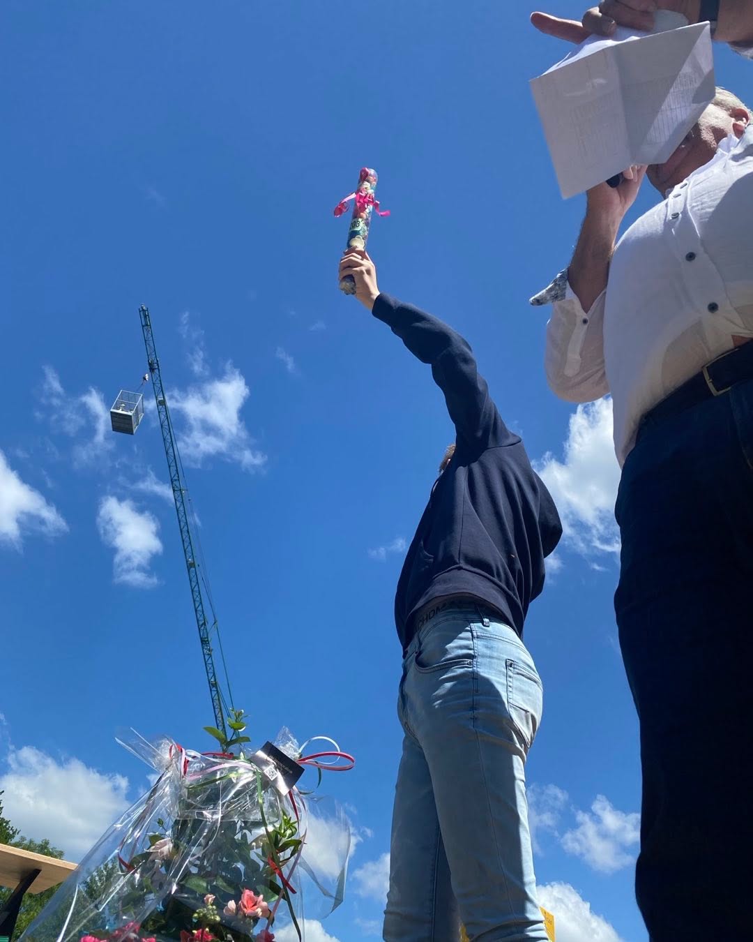 Onze deelnemers in actie.