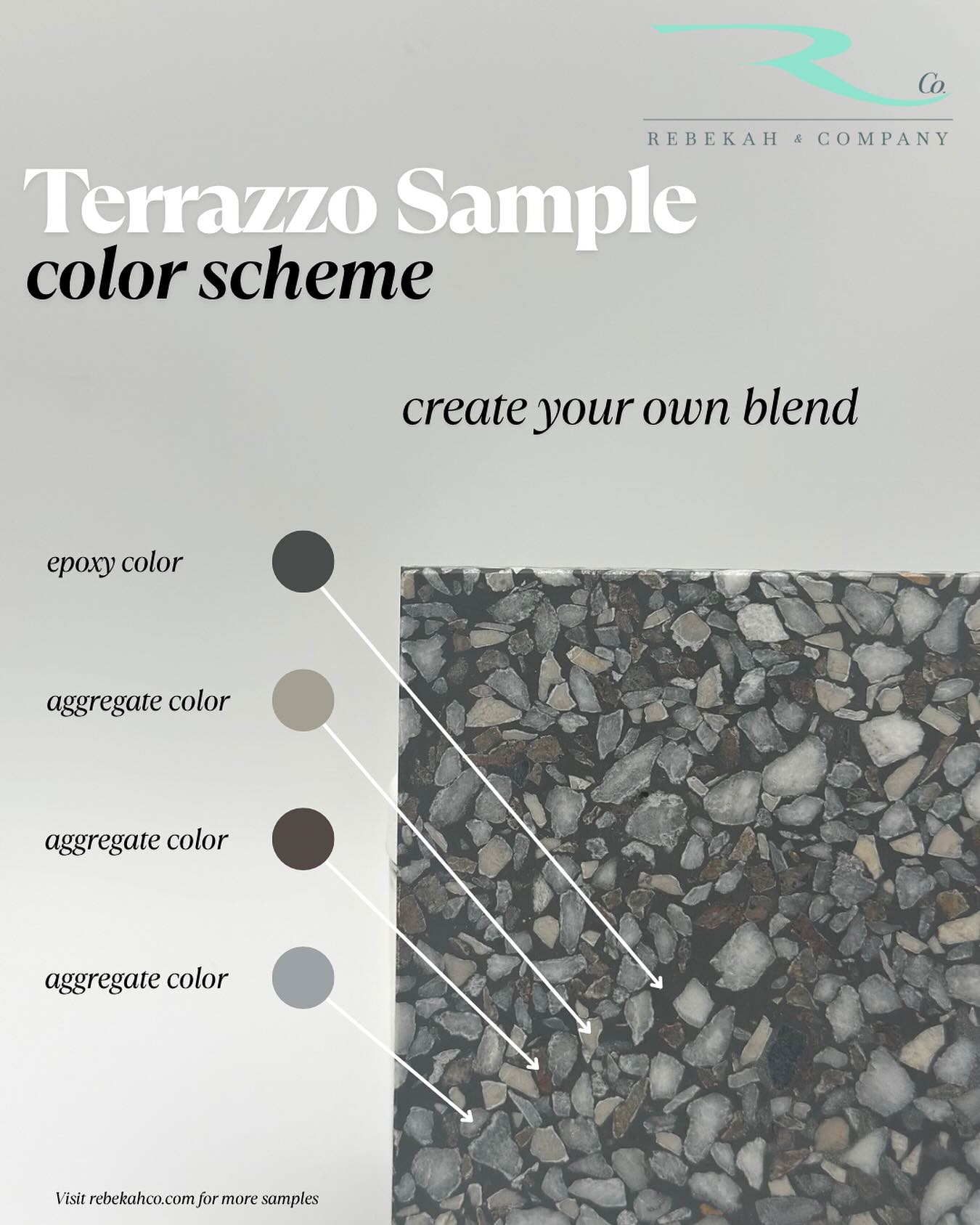 Visit our website to create your own custom terrazzo blend and order a sample that fits your project perfectly!
Choose your base color, mix in your favorite aggregates, and see your unique design come to life or even look for inspiration in our past samples we’ve curated, you can take a look at these in our sample page👩💻
Link in bio^
#rebekahandcompany #terrazzo #terrazzosamples #terrazzofloor #terrazzodesign #terrazzolove #terrazzodecor #terrazzoflooring #terrazzocompany #construction