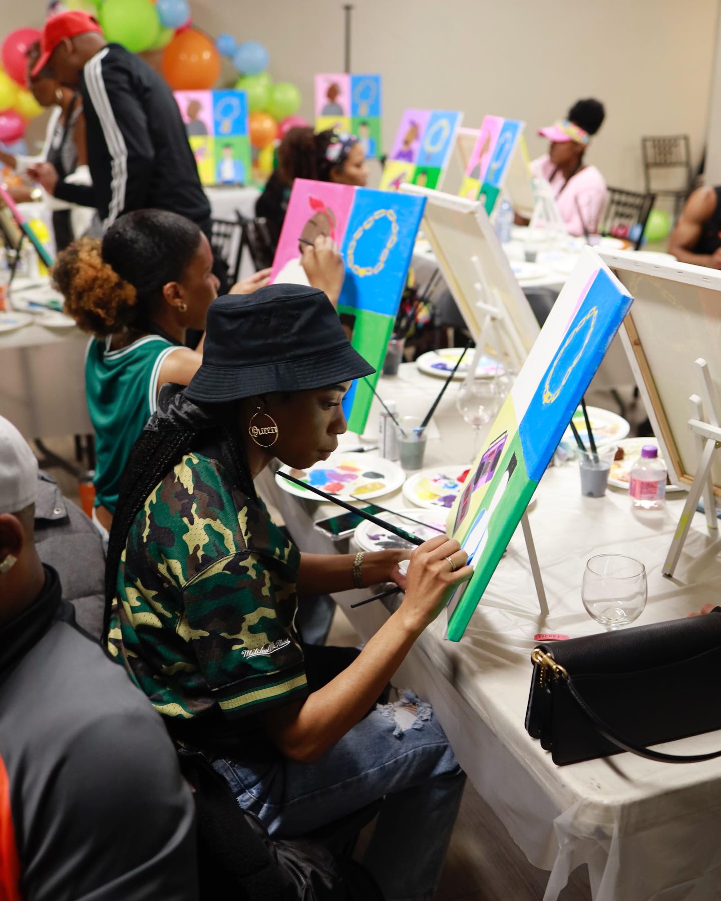 A nostalgic evening filled with art, conversation, and the timeless spirit of the 90s. We traded screens for canvases, sipped something smooth, and let the music take us back. Thank you to everyone who joined us for a night of creativity and connection!
Special shoutout to:
🎶 - @brklyn647
📸 - @jaywillphoto