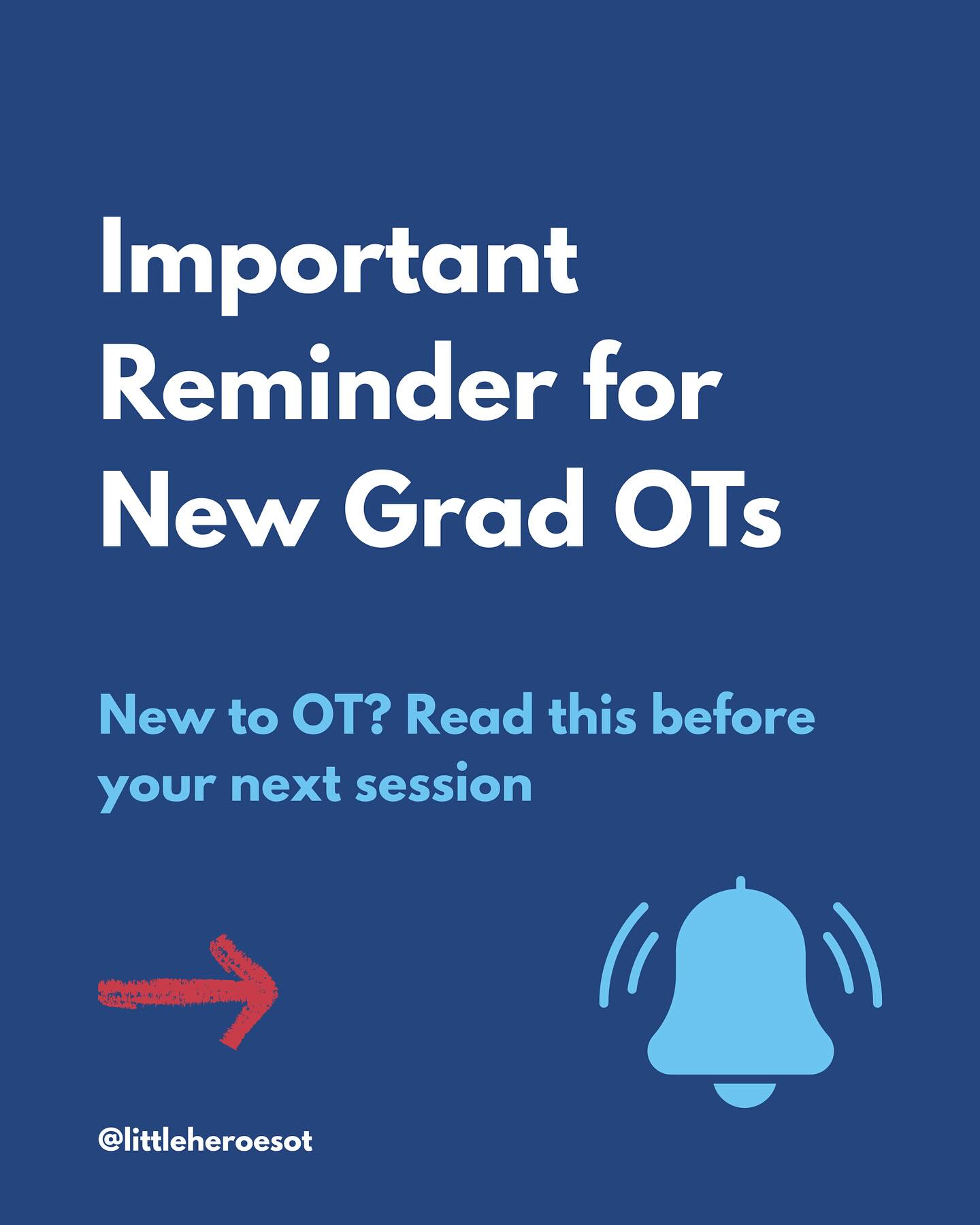 If you’re a student or new grad OT, this one’s for you.
It’s easy to fall into the trap of trying to plan the perfect session or say all the right things.
But the truth is, what matters most is how you show up, not what you bring.
Therapy isn’t always about the activity.
It’s about connection. Safety. Trust.
And those are things you already know how to give.
Breathe. Show up. Be present.
You’ve got this! 💪🏼 😊