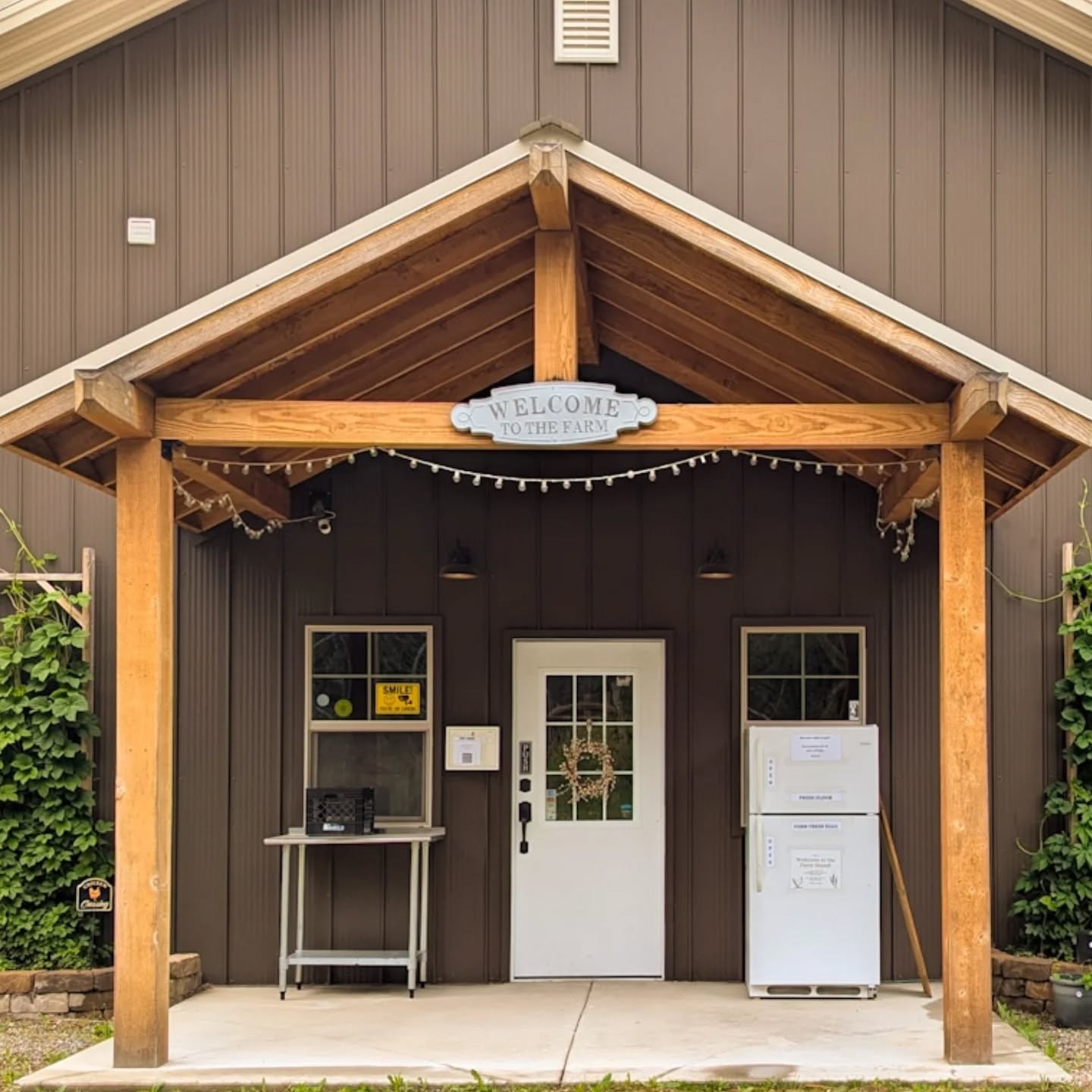 š¾ Friends, we're kicking off the season with something new!
Starting Friday, May 16th, our shopās front porch (formerly our pick-up area and brewery entrance) is becoming a self-serve farm stand!!Ā š
You'll now be able to stop by during Open Gate Hours to pick up farm goods directly from ourĀ outdoor fridge.
⨠Whatās available this week:
Eggs ā $7 per dozen
All-Purpose Flour - $10 - 10lb bagĀ
Bread Flour- $10 - 10lb bagĀ
Turkey Red Whole Wheat Flour- $10 - 10lb bagĀ
Rouge de Bordeaux Whole Wheat Flour- $10 - 10lb bagĀ
Whole Grain Spelt Flour (new this year!)- $15 - 10lb bagĀ
Hop Plants - $10 & $20 depending on age
Cash, check, or Venmo are accepted & all prices include tax, so thereās no need to worry about exact change.
Weāll post weekly updates on social media about whatās stocked in the fridge. Everything is first come, first served, and weāre not able to hold or reserve items.
š± Open Gate Hours:
Fridays: 12 pm to 6 pm
Saturdays: 9 am to 6 pm
This new setup lets us continue offering local flour, eggs, produce, and plants, while giving us more time to focus on farming.
Thanks for your support, and happy spring!