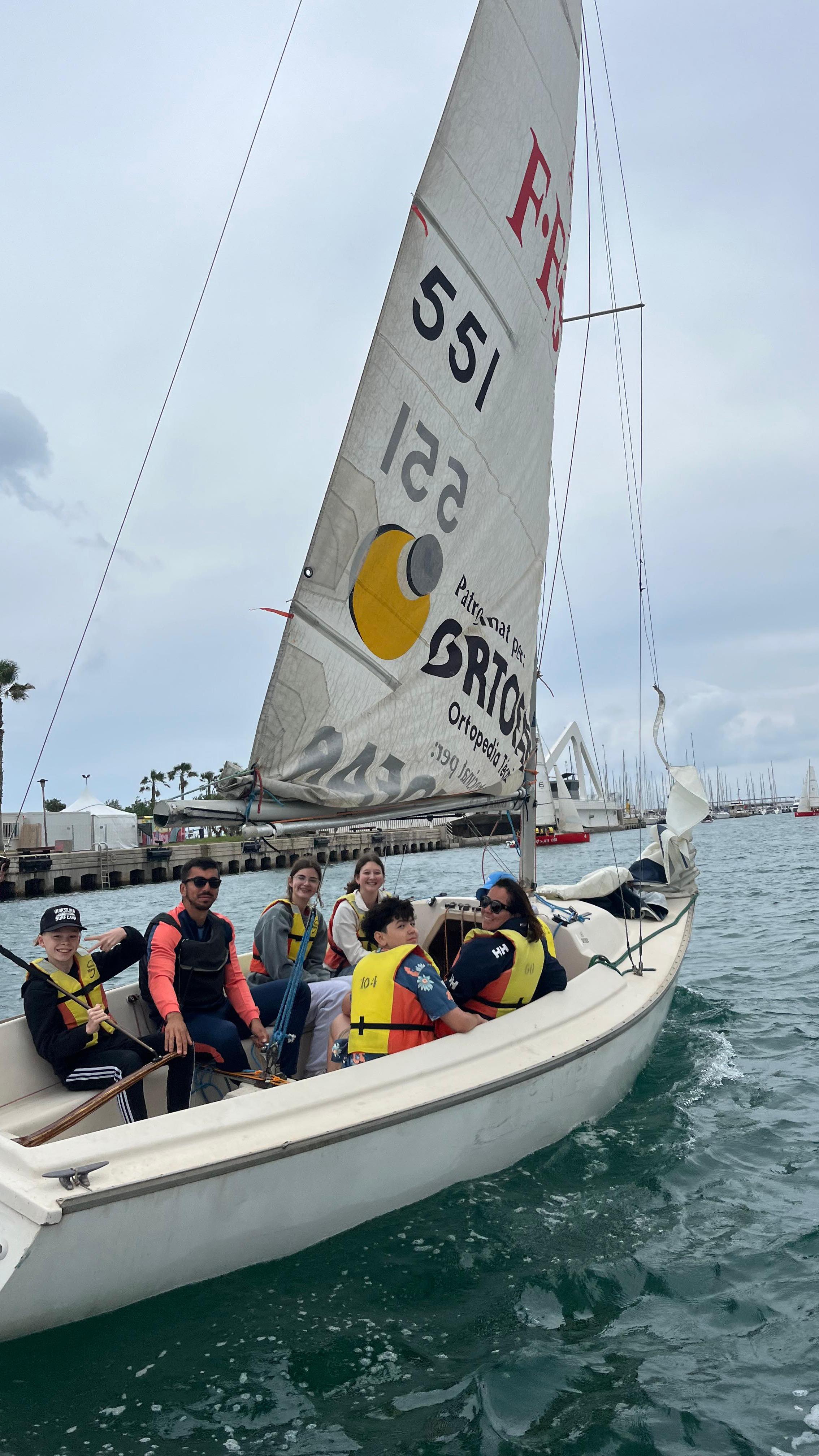 Our sailing experience has started and it’s looking fresh with a hint of salt.