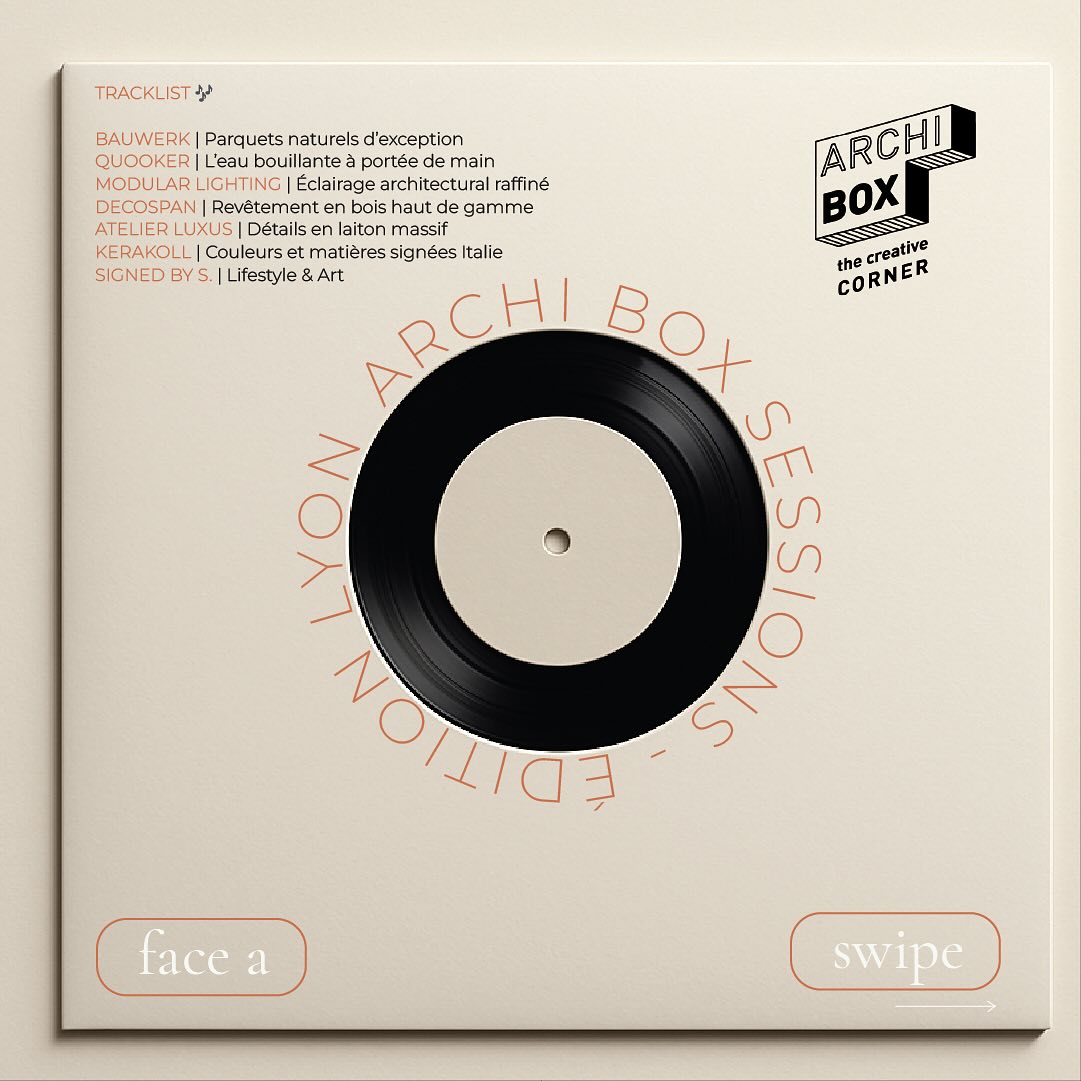 🎵 Prêt à vivre l’édition collector de l’année ?
7 marques. 1 soirée. Une playlist d’inspirations design à ne pas manquer !
📍 Rendez-vous le 22 mai au Fourvière Hôtel, Lyon.
🎟️ Dernières places disponibles – Inscription gratuite, lien en bio !
👉 Ne manquez pas la track finale… elle pourrait bien changer vos projets !
#networking #event #inspiration #becreative #archibox #architectes #architecturelovers
