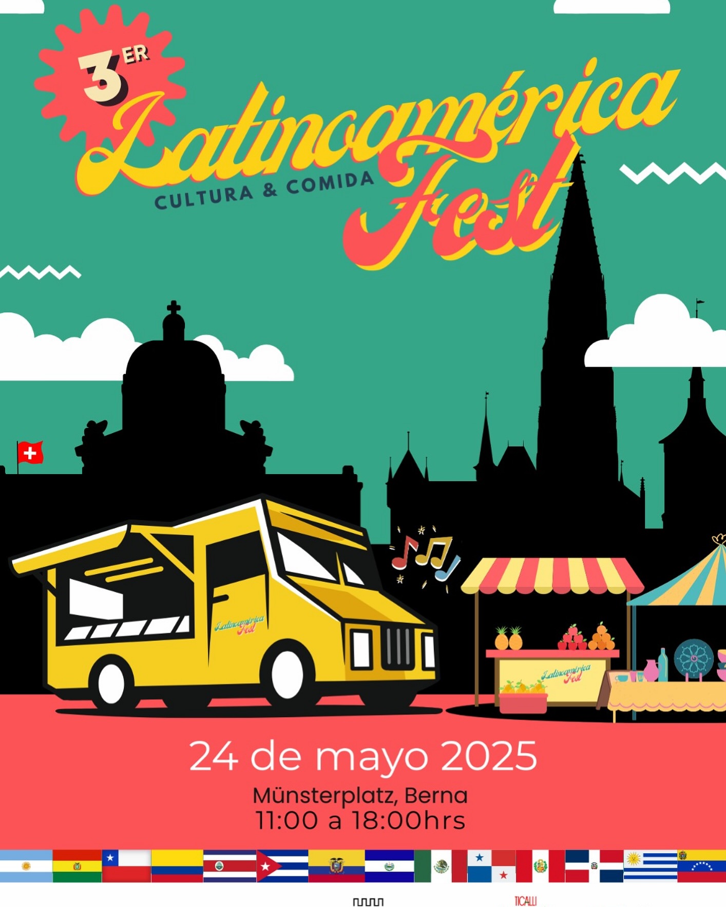 ¡Vamos a estar en Berna el sábado 24 de mayo!
@argensuiza_
#fiesta #chequelomo #patagoniaglace #latinamerica #suiza #münsterplatzbern #alegria