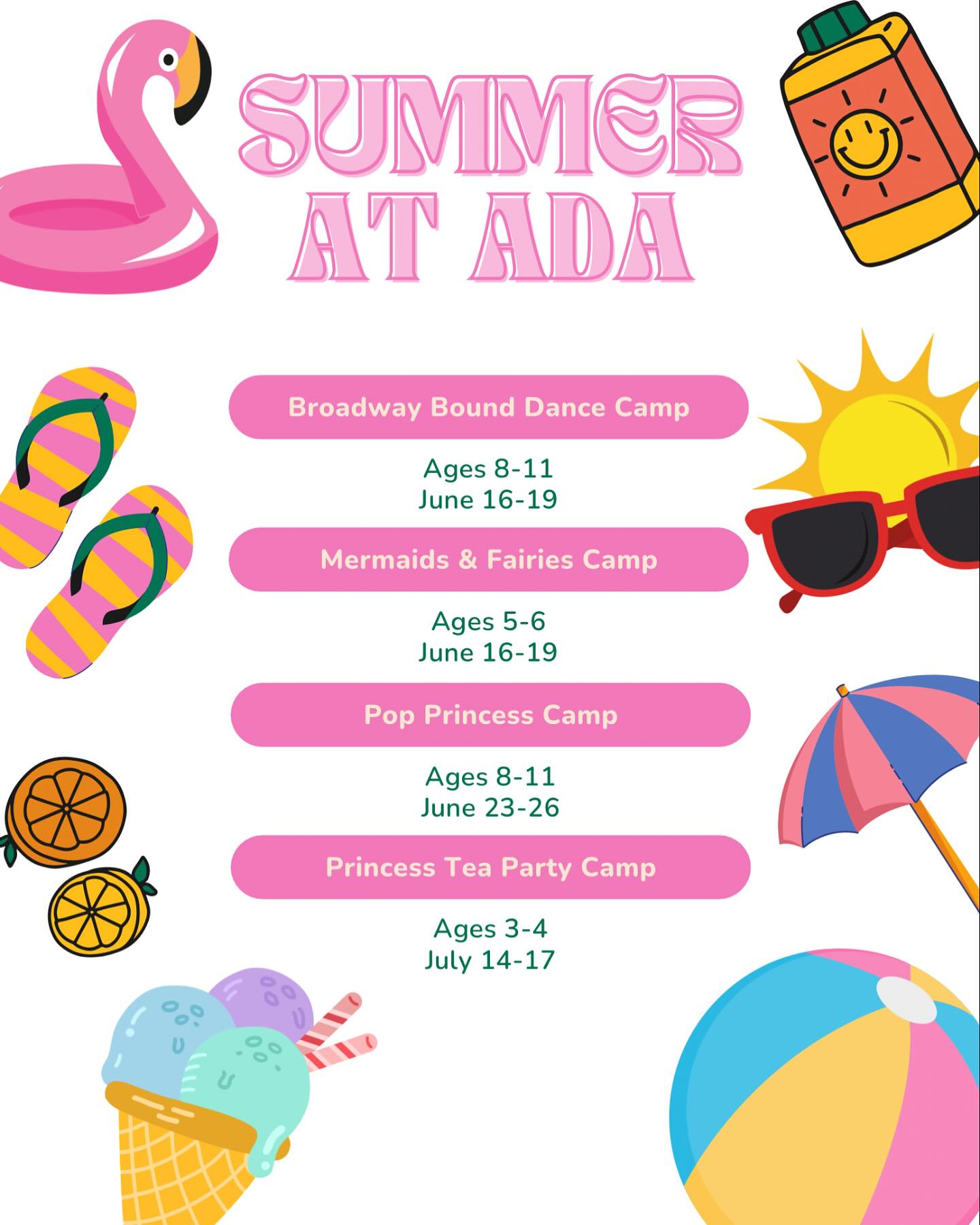 Don’t miss out on Summer at ADA!