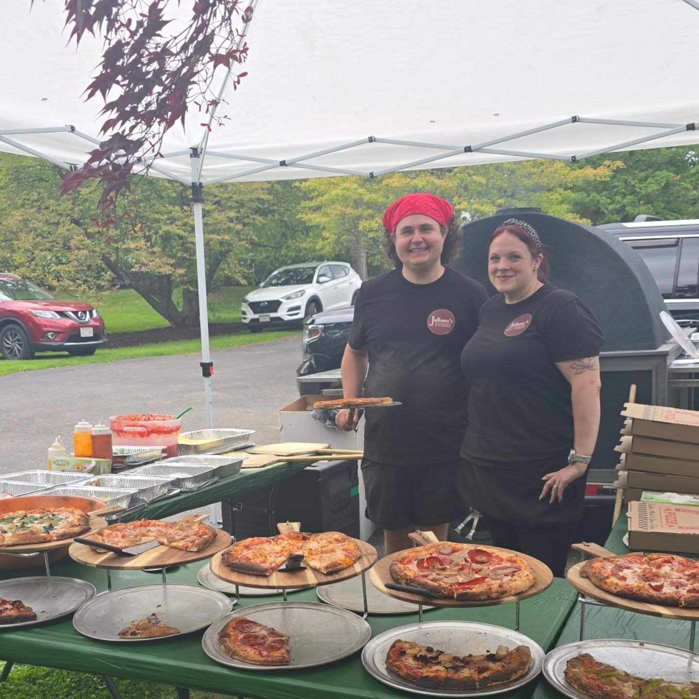 We had a ton of fun at Vanessa & Marc's bridal shower today. Congratulations and thanks for having us! ❤️