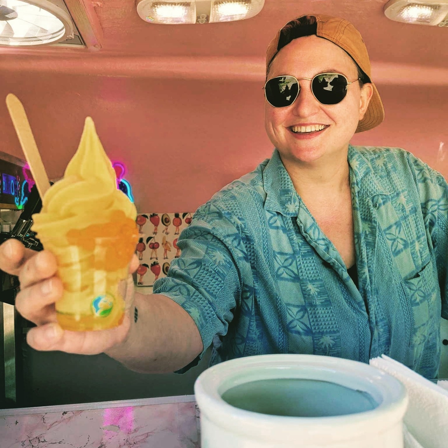 O'Hana Ice Cream is out here for the summer. Come on down and indulge in a sweet treat. Vegan and Gluten free options!
Fri-Sat-Sun 11am till 4pm