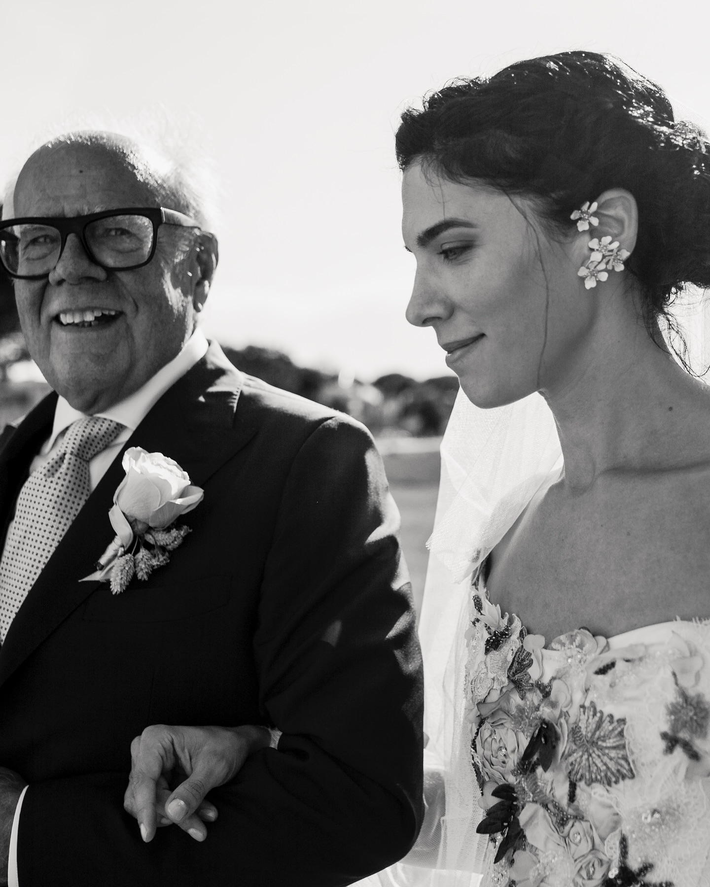 Beautiful brides saying YES in NEA•MILANO #accessoriesbynea