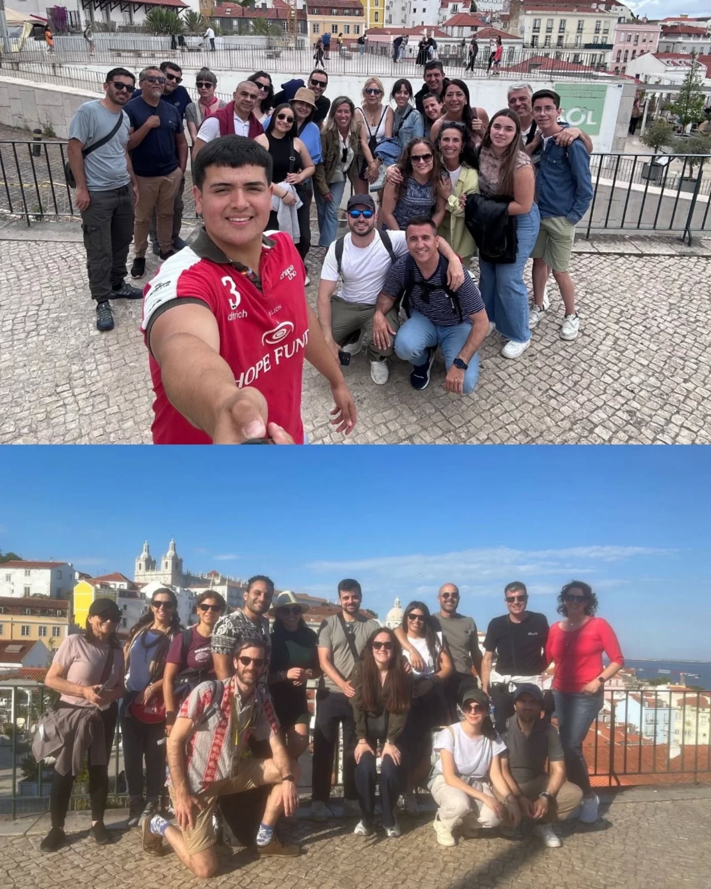 It's the height of Spring, our groups are loving walking around Lisbon and we're loving having you here! 💛😎