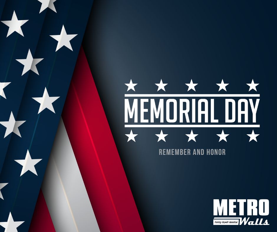 We wish everyone a safe and happy Memorial Day Weekend! This weekend, we remember and honor the courageous men and women who have served to protect our freedom.
Our offices will be closed on Monday, May 26th, in observance of the Memorial Day holiday. Have a safe and Happy Memorial Day Weekend! #HappyMemorialDay #MemorialDay2025