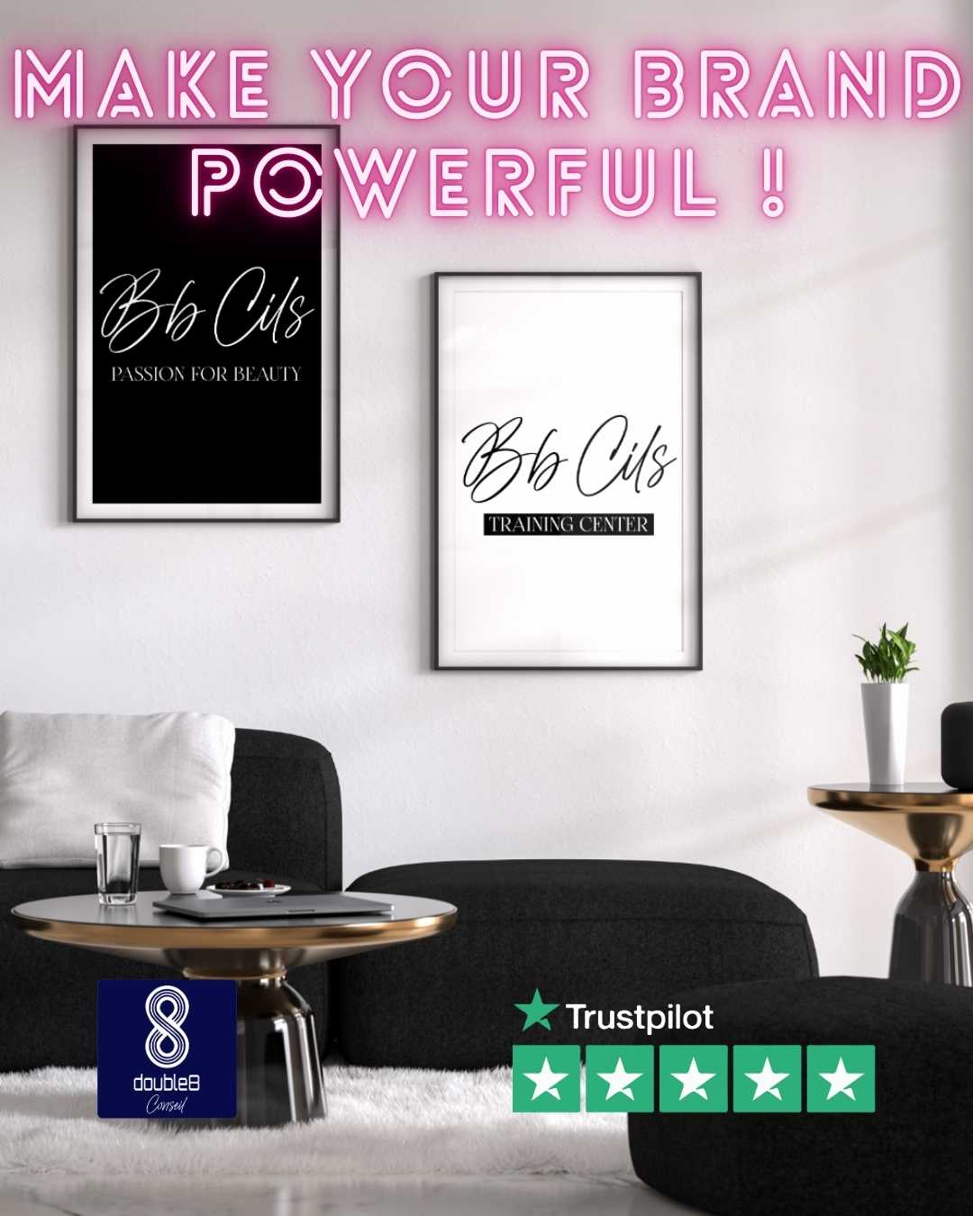 Nous avons la chance 🤗 d'accompagner @bbcils, une des références de l'esthétique sur Paris 🌟 pour la modernisation de leur marque avec 2 signatures différentes mais complémentaires, l'une pour les prestations beauté 🧚♀️ et le shop 🛍️, la seconde pour leur centre de formation 🎓 et de perfectionnement ✨. Nous sommes ravis de travailler ensemble et les remercions 1.000 fois pour leur évaluation @trustpilot !
#design #branding #brandingdesign #logo #logodesigner #logodesignservices #logotypes #logotype #logodesigns #institutdebeauté #institut #salondebeaute #salondebeauté #salonesthetique #salonesthétique #salonesthetiqueparis #double8_conseil