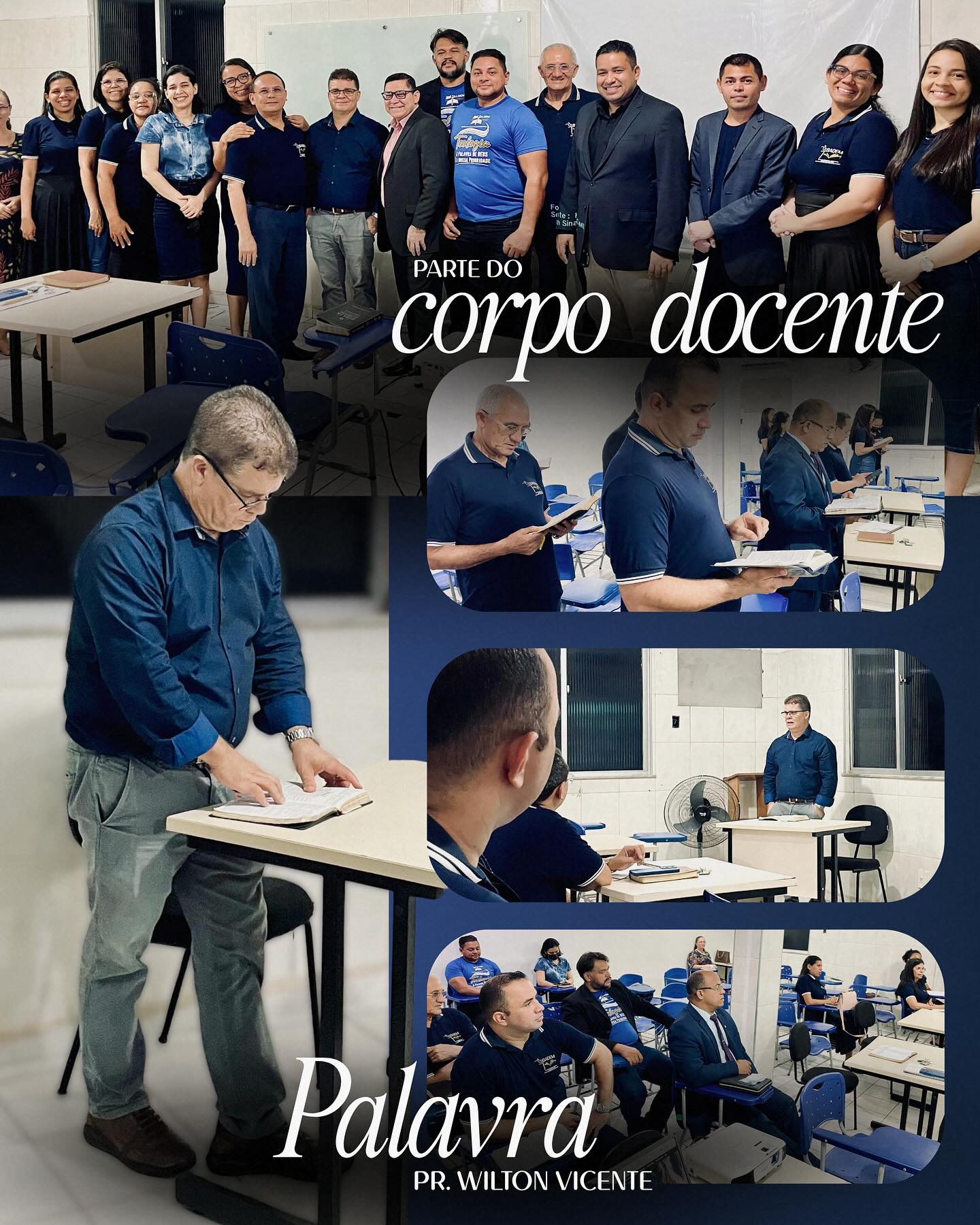 Registros do encontro com docentes no @institutoibadem 📸
Nesta quarta-feira (21/05) aconteceu o Encontro de docentes no sede do IBADEM. Na ocasião esteve presente nosso Pr. Presidente @pastor_wiltonmarques e também nosso diretor @joeln_ascimento juntamente com parte do corpo docente atual do IBADEM.
Louvamos a Deus pela oportunidade de partilhamos do mesmo propósito em ensinar de forma Bíblica, saudável coerente.
Em breve mais novidades!
Alguns dos professores:
@robertbillyguimaraes @diegofreitas0710 @prof_joseane_cruz @leticiagabrielli.lg @cahlimadossantos @jobson_mariano e outros.