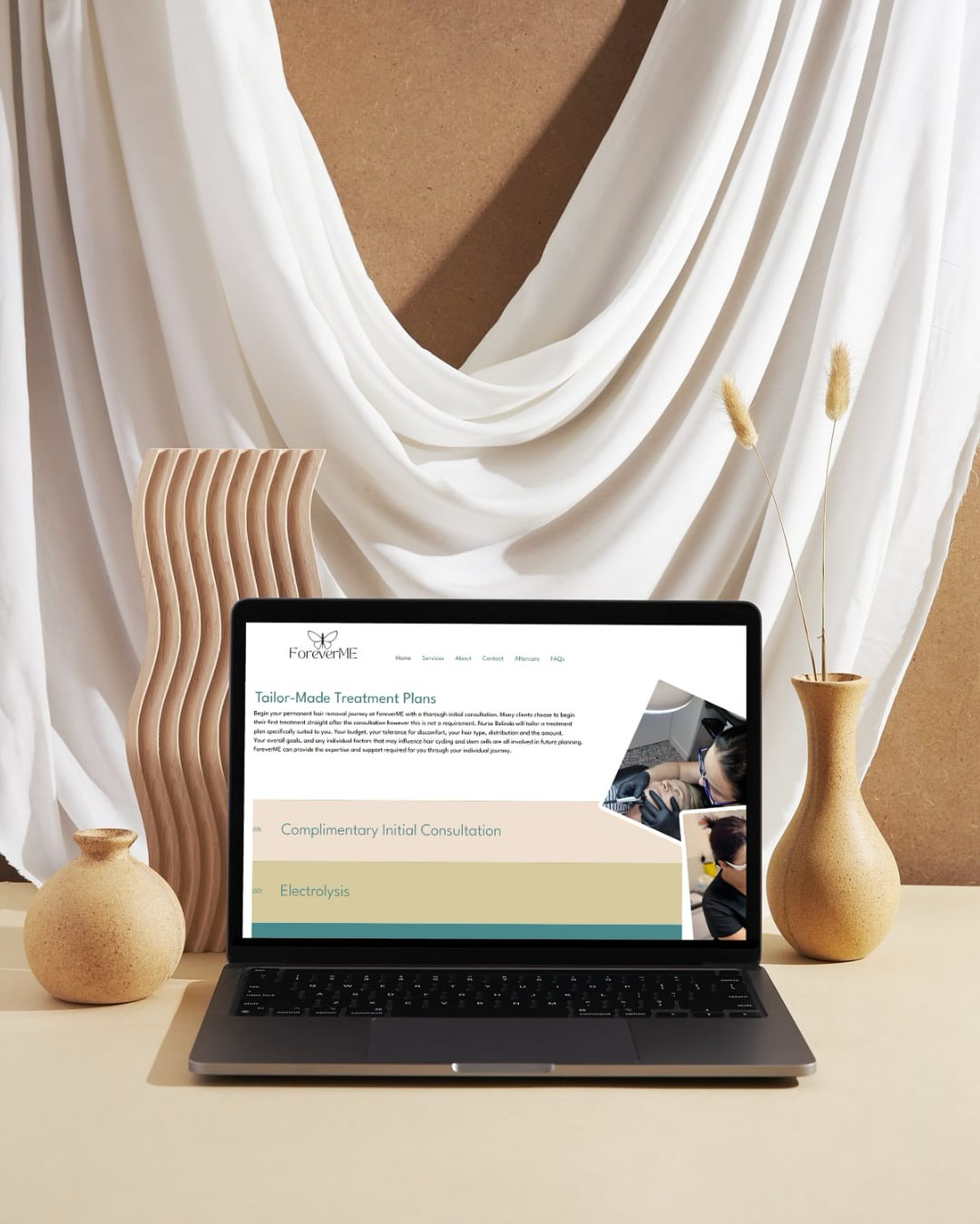 Just launched: A fresh new website for Forever Medical Electrolysis! 🙌🏼
This Wix website is all about calm confidence, just like the experience you’ll get with their treatments.
I paired a pastel coastal colour palette with sleek, minimal design, added a touch of movement through subtle animation, and kept the layout clean and easy to navigate.
The result is a site that feels effortless to use, beautiful to look at, and totally aligned with the Forever ME brand. Functional, feminine, and intuitive.
Take a peek at the new site and let me know what you think! 💻
www.foreverme.au
#thelittlebusinessco #goldcoastwebsitedesigner #wixdesigner #brisbanewebdesigner #goldcoastshopifydesigner