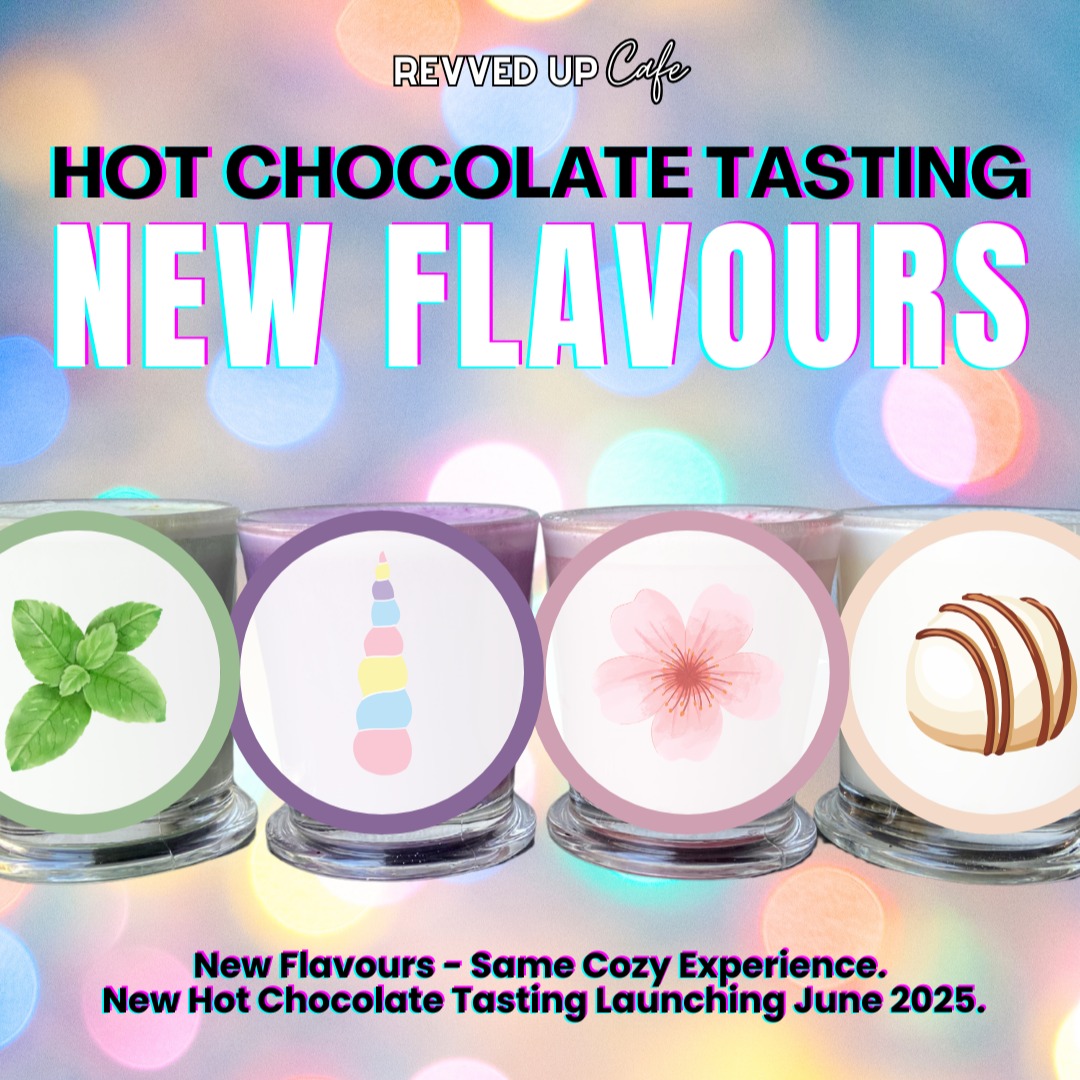 ✨NEW FLAVOURS. SAME COZY EXPERIENCE.✨
Our Hot Chocolate Tasting is getting a whole new vibe this June — say goodbye to the old and hello to fresh, dreamy flavours. 🌸🍃🌈🍫
🎉 GIVEAWAY TIME! 🎉
Think you can guess the new flavours? Here’s how to win a FREE tasting for you + 2 friends:
- Like this post ❤️
- Follow our account ✅
- Tag 2 friends in the comments 👇
- Drop your flavour guesses!
We’ll randomly select one winner from those who guessed correctly or came the closest. 🏆
Winner will be announced on launch day in June 2025.
Let the guessing begin! 👀
