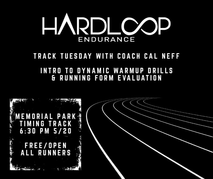 Track Tuesday Tonight & Fall Marathon Training - The Hardloop Newsletter just hit subscribers' inboxes (subscribe on the webstie), info included:
We are on the track at Memorial Park tonight with Coach Cal Neff learning the dynamic warmup drill routine & option for form evaluation, warmup starts at 6:30 PM.
See the list of our current athletes Fall marathon plans, you might want to join them and the training starts now.
Designate Hardloop Endurance when you renew your Houston Area Road Runners Association membership and score some points for the team in the Spring/Fall series.
#MarathonTraining #TrackTuesday #RunHouston