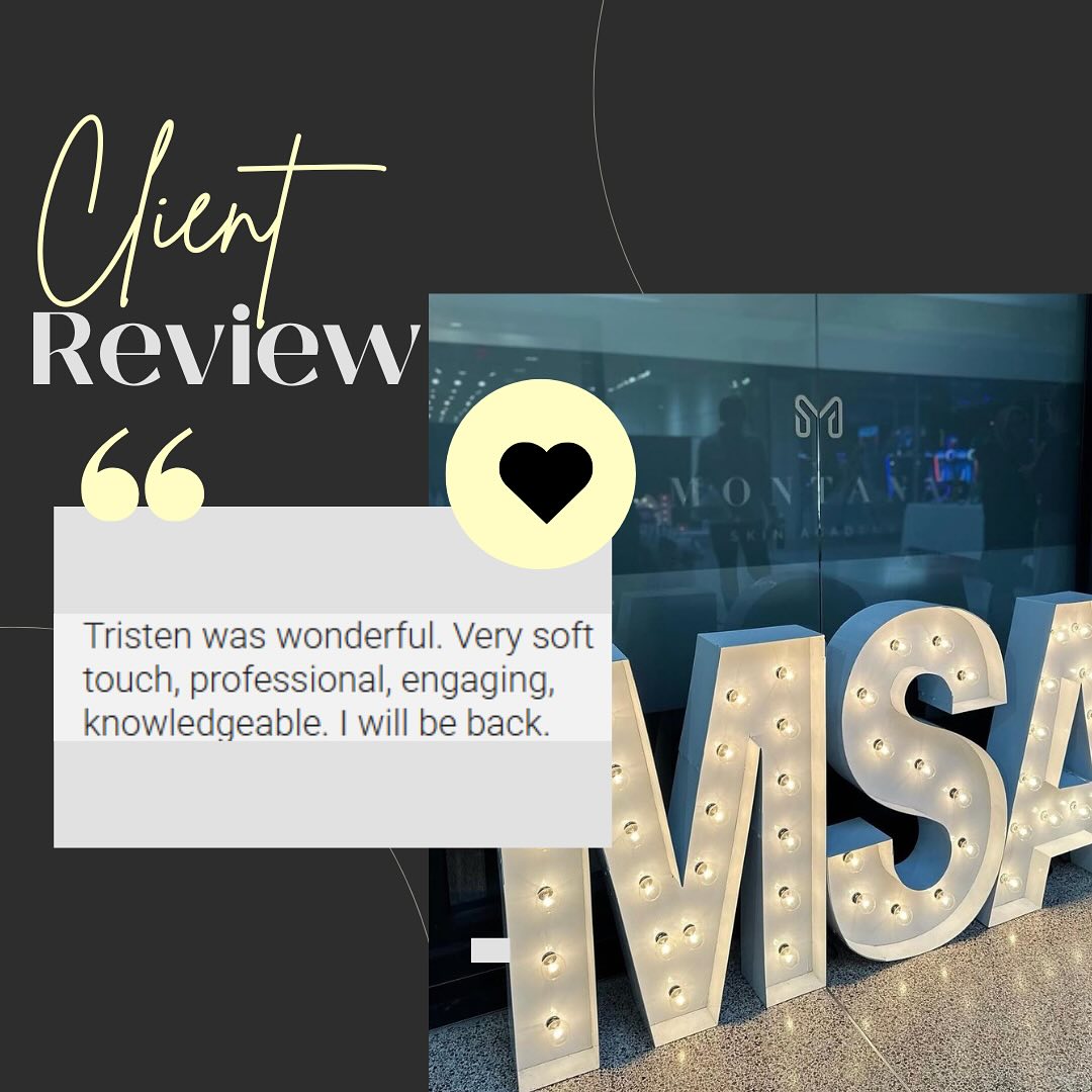 Some more 5 star love! ✨ We are open this Saturday 9-4!