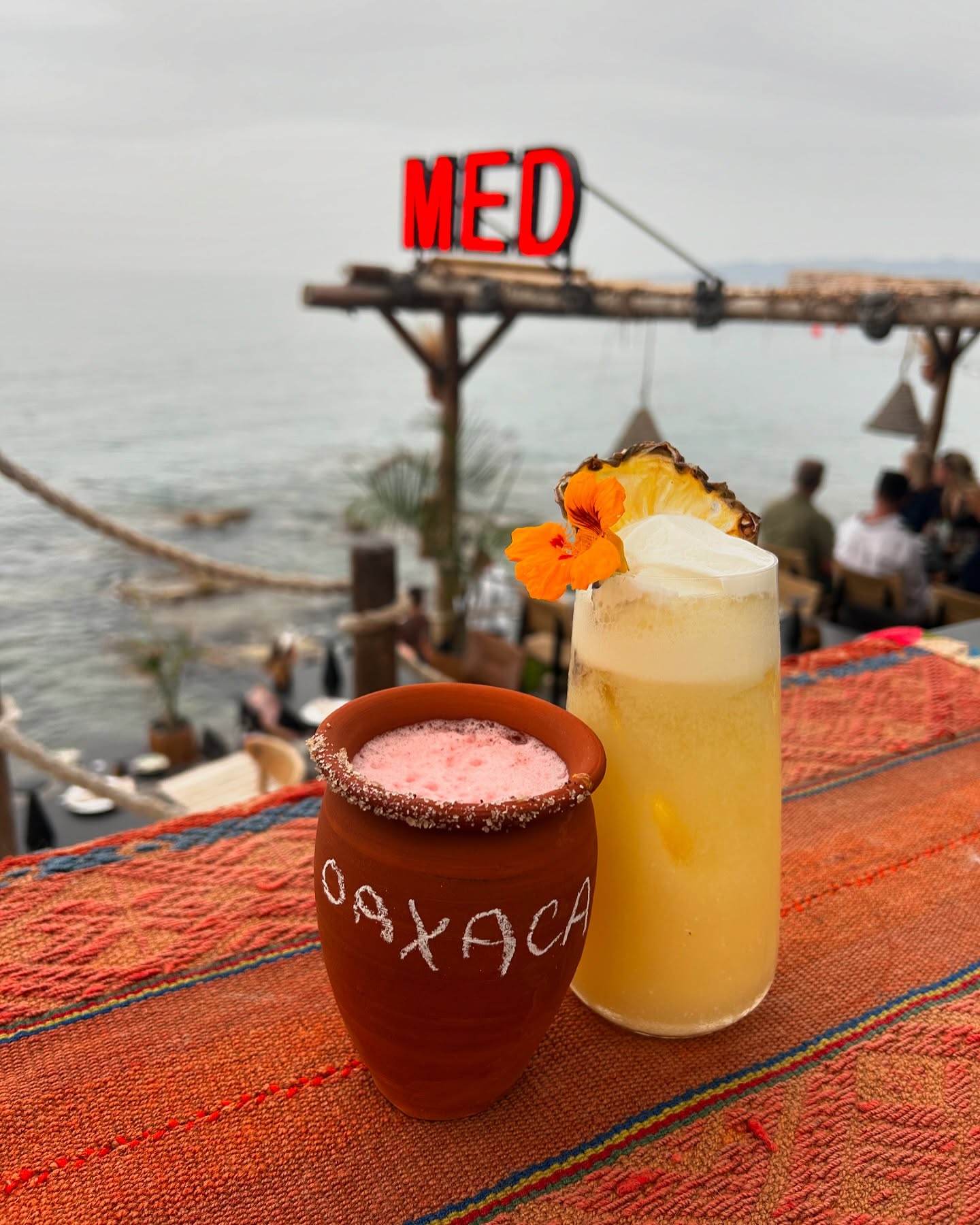 From the agave fields of Oaxaca to the shores of Crete- handcrafted moments in every glass. #chersonissos #cocktail #crete #tastethemed