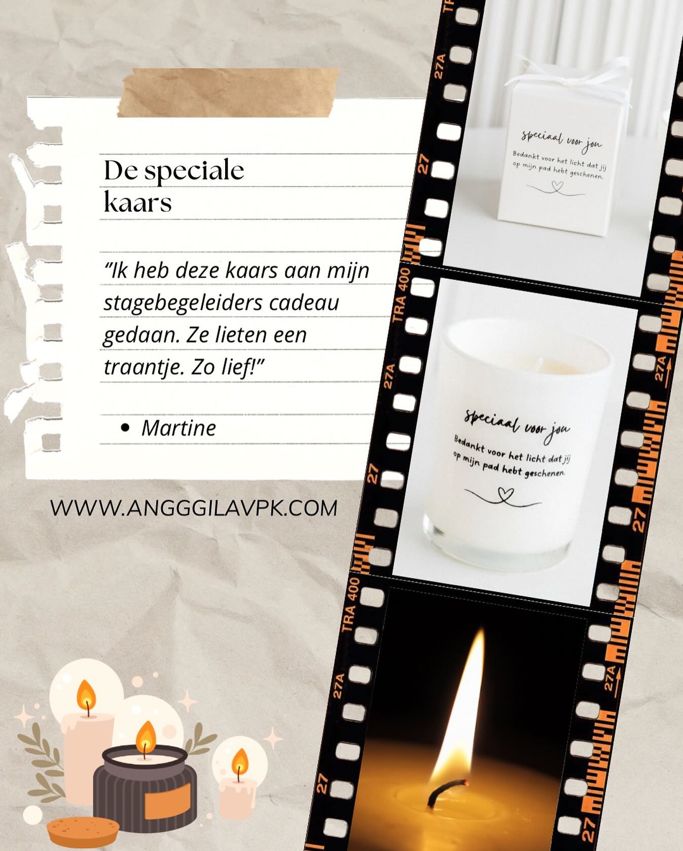 Deze kaars cadeau doen.. is toch mega speciaal?❤️