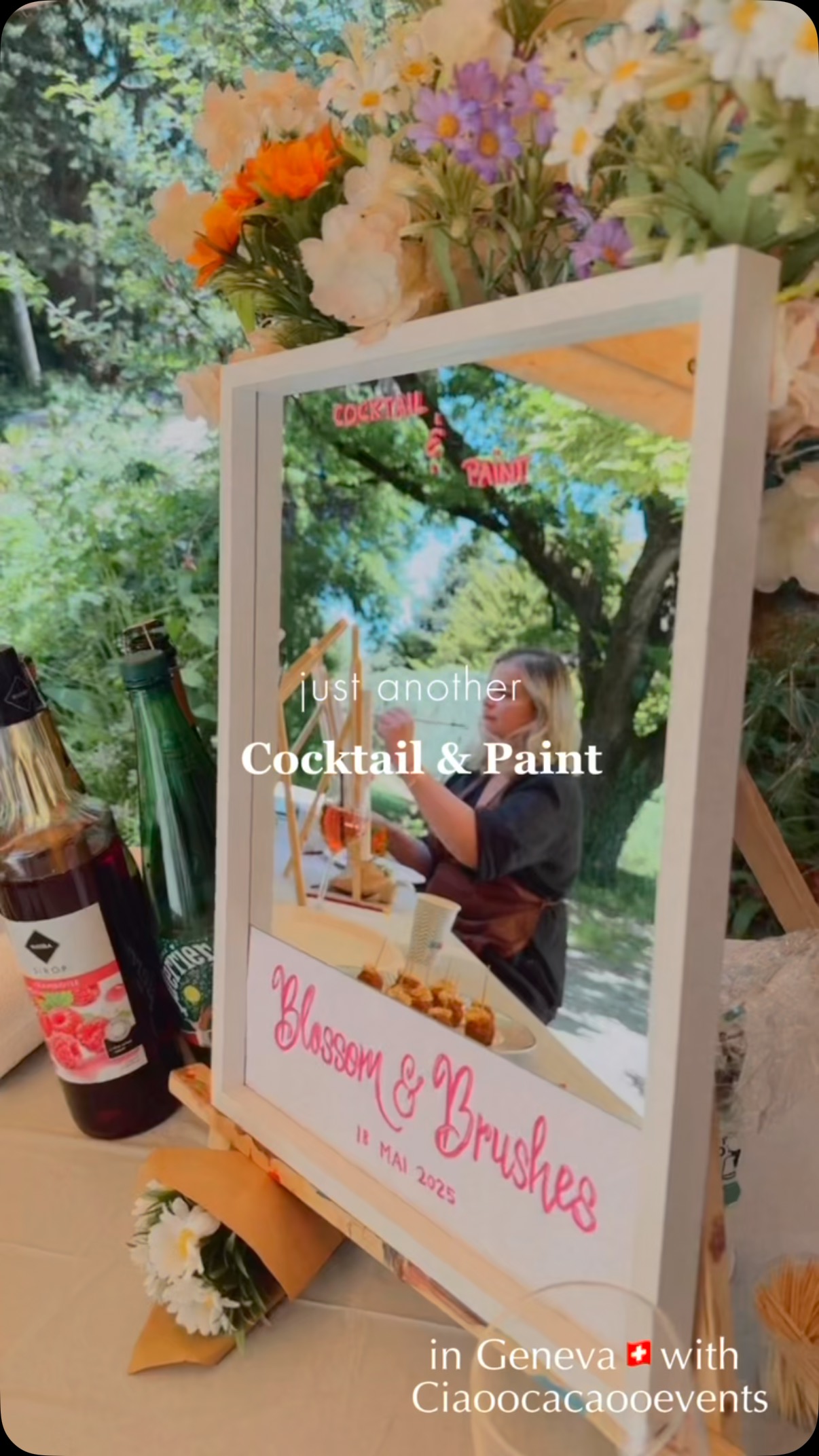 Just another Cocktail & Paint, in spring, on a Sunday, in Geneva 🇨🇭
#sundayingeneva #genevaactivities #genevainspring #incontournablegeneve #sundaymood☀️