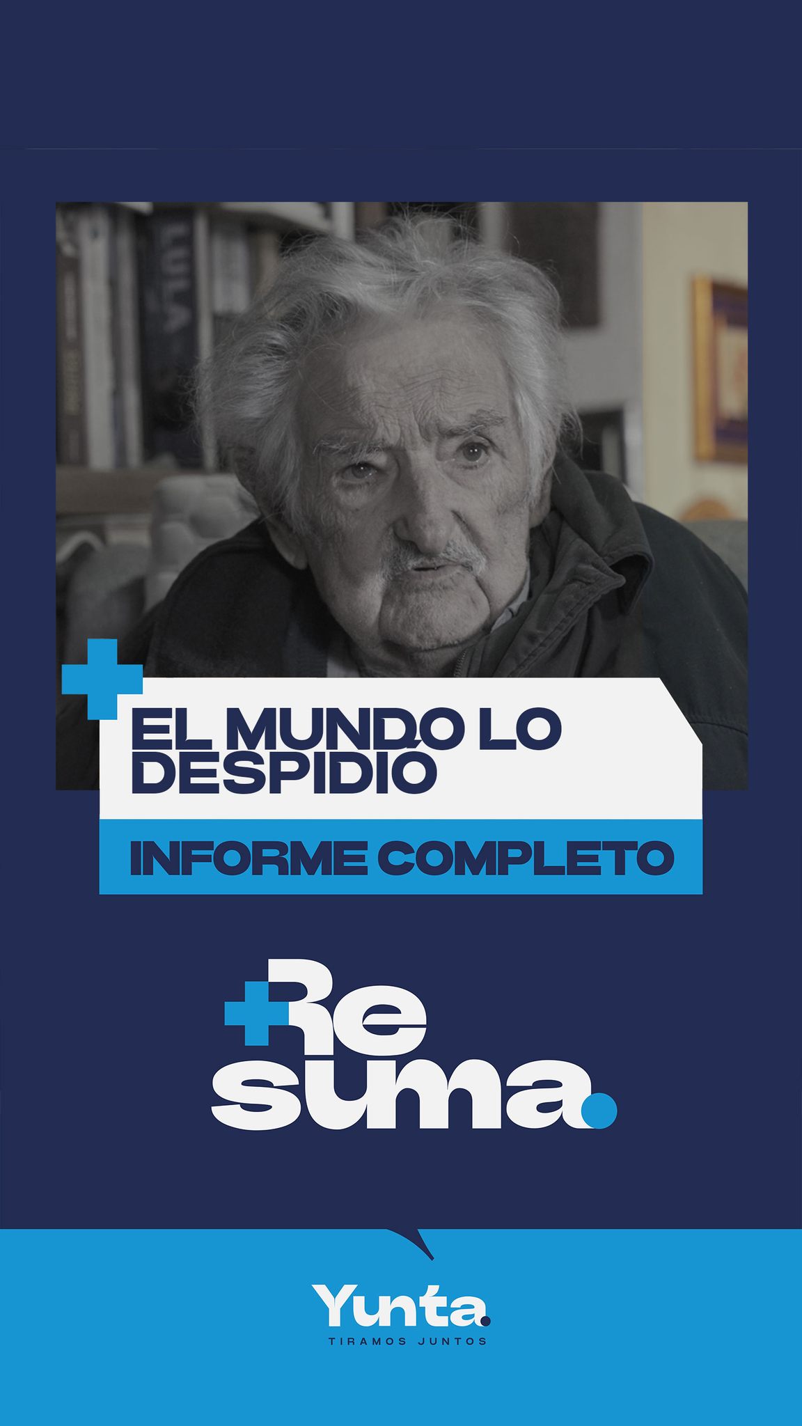 A los 89 años, murió Pepe Mujica.
Y desde todos los rincones del mundo llegaron palabras para despedirlo.
Presidentes, artistas, intelectuales y gente común. Todos dijeron algo.
🟡 ReSuma: los mensajes tras la muerte de Mujica
🔗 Link en bio / Miralo en nuestro canal
#Mujica #PepeMujica #ReSuma #Yunta