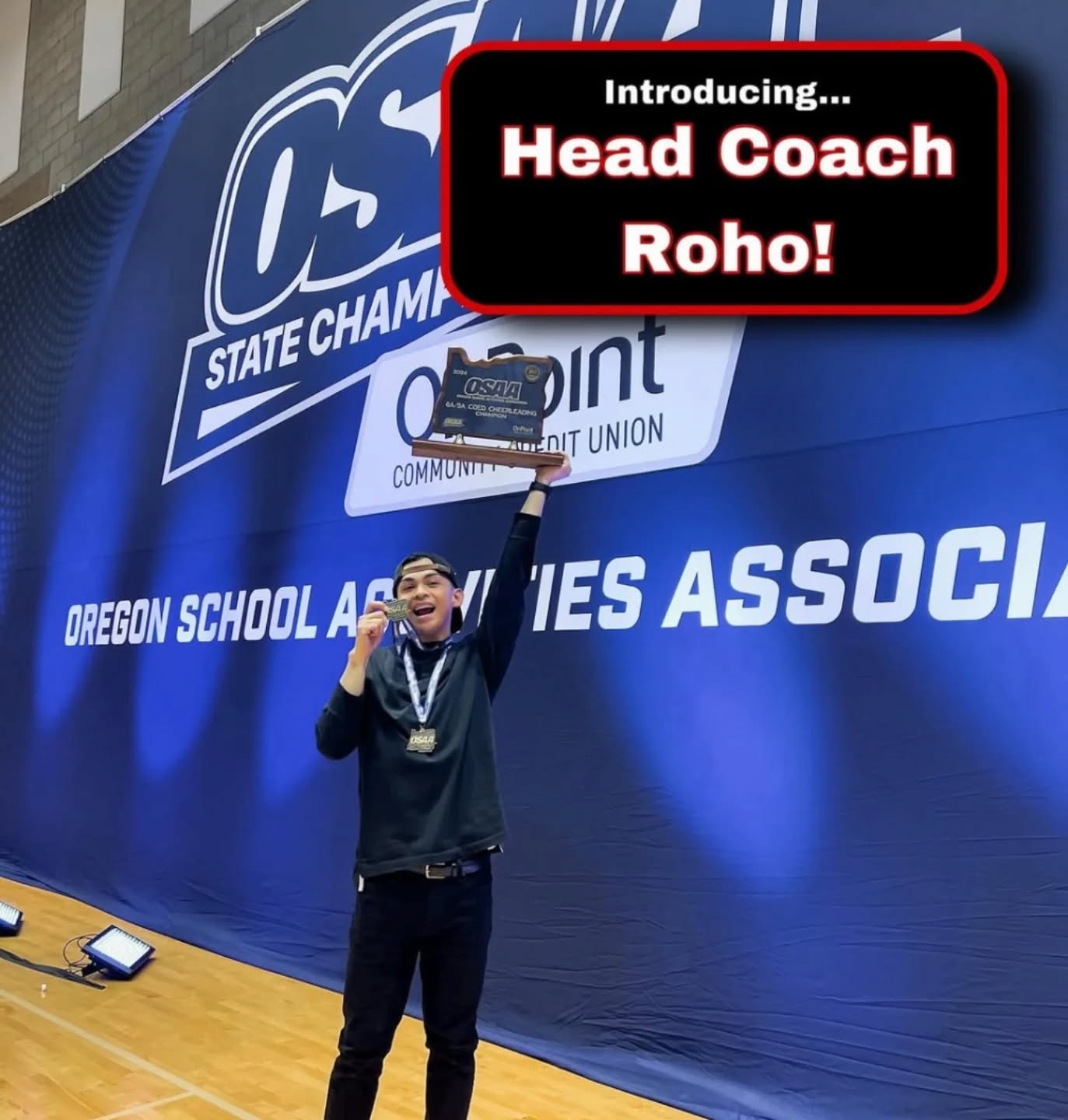 So excited for our Roho!!! 🎉 Head coach of McMinnnvilles Cheer team!
Please help us congratulate one of the absolute bests on his new role!
#ourfavorite #congratulations #beststaff #newbergfamilyeyecare #newbergeyes