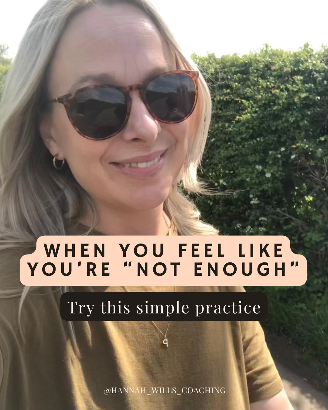 Feeling like you’re not enough can sneak up on any of us - and when it does, it can be overwhelming.
That’s why having a simple, grounding practice to turn to can make all the difference.
Next time you notice those doubts creeping in, try this:
Pause. Breathe deeply. Place your hand on your heart.
Say quietly to yourself, “I am enough, exactly as I am.”
Allow whatever feelings arise without judgment.
This isn’t about perfection or pushing the feelings away - it’s about coming home to yourself, right where you are.
💛 If you’re ready to deepen this kind of healing and support, I’m currently offering 20% off all my 1:1 coaching programs as a celebration of returning to work post maternity leave.
✨ Interested? Book a free discovery call with me - let’s explore if coaching could be the safe space you need to feel truly seen and supported.
📩 DM me or click the link in bio to claim your spot.
Save this practice for when you need it, and share with someone who might too.
Big love,
Hannah xx
-
#lifecoachforwomen #healingfeomwithin #notenoughness #reclaimyourmind #consciouswoman #healingwhilebusy #selflove #lifecoachingtips #confidencecoach #anxietysupport