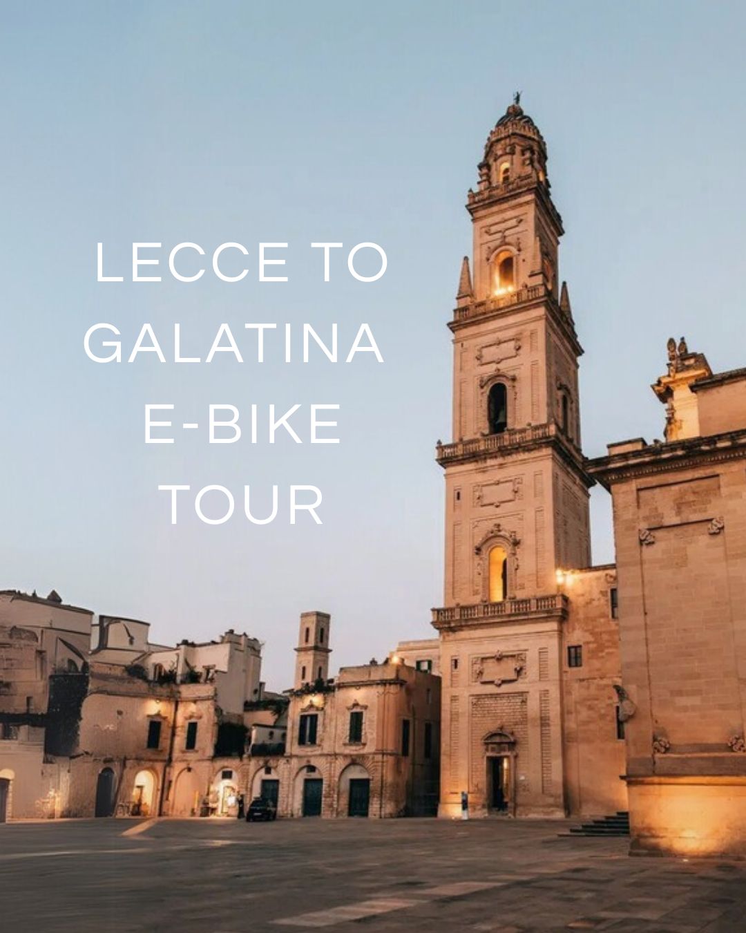 Beyond the Baroque façades of Lecce, a journey unfolds — one that whispers tales of ancient traditions and timeless flavors.
Embark on our exclusive e-bike tour from Lecce to Galatina 🚴♀️✨ where every pedal stroke immerses you deeper into the heart of Puglia’s heritage.
🌿 Glide through serene countryside paths, framed by olive trees and vineyards.
🏡 Discover hidden villages where ancient dialects echo and traditions endure.
🕯 Step inside a 15th-century underground olive mill — a true journey into the past.
Your arrival in Galatina is crowned by the awe-inspiring frescoes of the Basilica di Santa Caterina d'Alessandria ⛪ — a moment that stills time.
This isn't merely a tour; it's an invitation to connect—with the land, its history, and its people.
Experience Puglia the way it was meant to be—authentic, elegant, and unforgettable.
#pugliabikeexperience #leccebiketour #pugliabikerental #cyclinginpuglia #publiabiketours #hikingpuglia #luxurytravelitaly #leccebikerental #slowtravelpuglia #pugliahikingtour #pugliabiketour #pugliaadventures