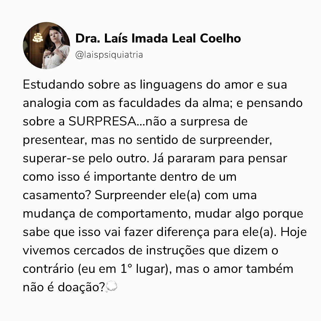 💭💭💭
#paiquiatria #linguagensdoamor #casamento #orientaçãofamiliar