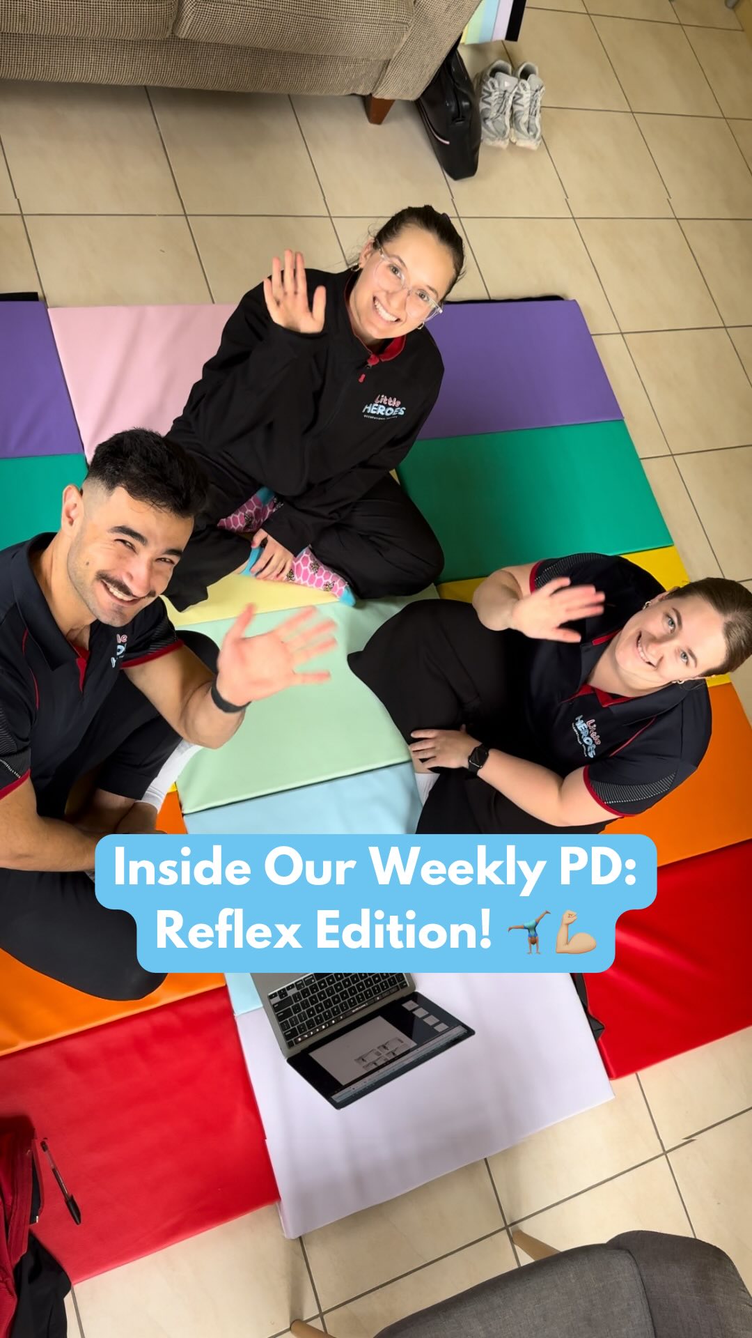 Come with us to our weekly #ProfessionalDevelopment day! 🤸🏽♂️✨
This week had us crawling, stretching, and learning all about primitive reflexes! 💪🏼
So… what are primitive reflexes? 👇🏼
→ They’re the automatic movements babies are born with to help them survive and grow.
But here’s the thing, when these reflexes don’t fully integrate, they can show up later as challenges with:
✅ Attention
✅ Coordination
✅ Emotional regulation
✅ Learning (yep - even in older kids and teens!)
Understanding these patterns is a HUGE part of what we do as OTs, because sometimes, the key to moving forward… is going back to where it all began! 👶🏼
#littleheroesot #OTlife #PrimitiveReflexes #BehindTheScenes #Paediatrics #TeamLearning #LittleMovementsBigImpact #OccupationalTherapy