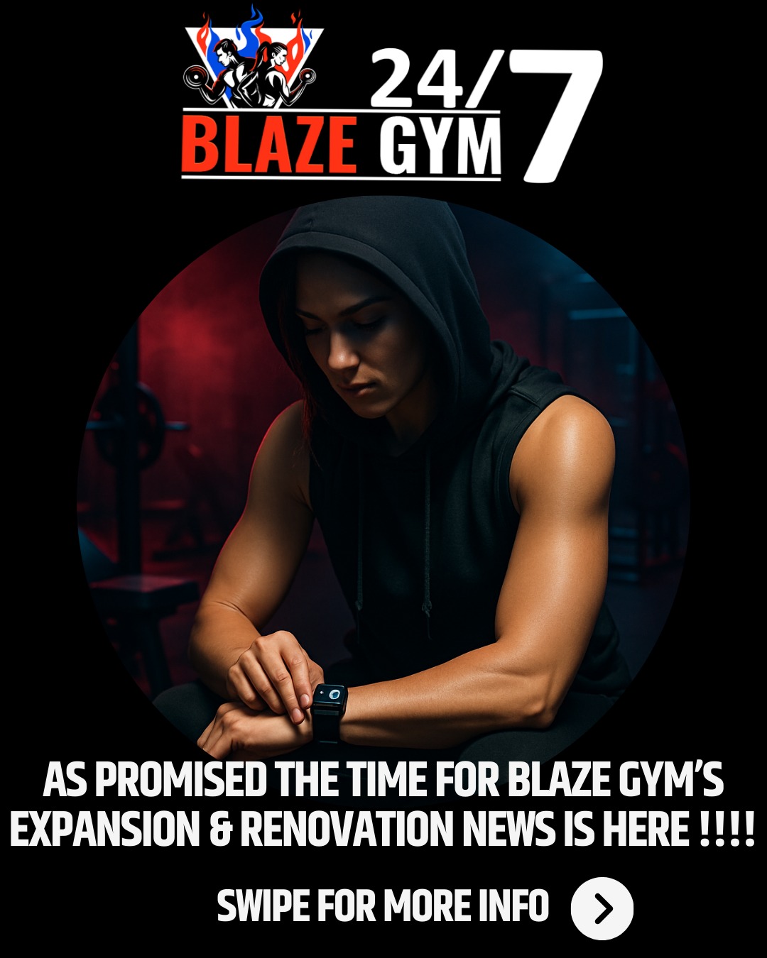 🚨 LOOK OUT! BLAZE GYM IS EXPANDING! 🚨
You heard it, we're increasing our footprint right here in Highams Park!
We’ve always said: as our members grow, the club grows and it’s time to take things to the next level 💪
Here’s what’s coming:
🏢 A brand new building in addition to our current gym
🏋️♂️ LARGER, dedicated training zones for serious progress
🌍 World-class equipment built to target glutes, shoulders, lats, back, biceps, triceps, legs & much more
💷 Affordable memberships
😌 Train with confidence in tailored, comfortable training spaces
And don’t forget...
📲 Refer your friends in the Member App and save up to £10/month per referral!
This is just the beginning. More info dropping soon but yes, it’s happening!!!