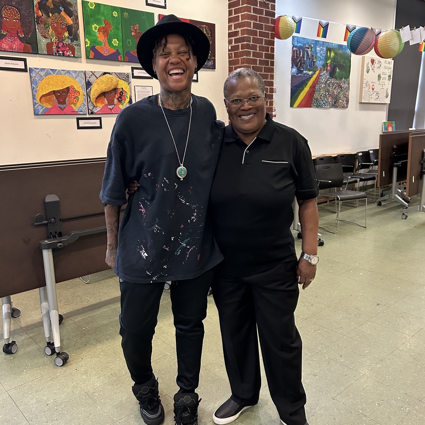 Lesbian Visibility Day 2025 "Visibility Through Voices" Forum Part I: DJ Mary Mac & Pat
#VisibilityThroughVoices" #StrongerTogether