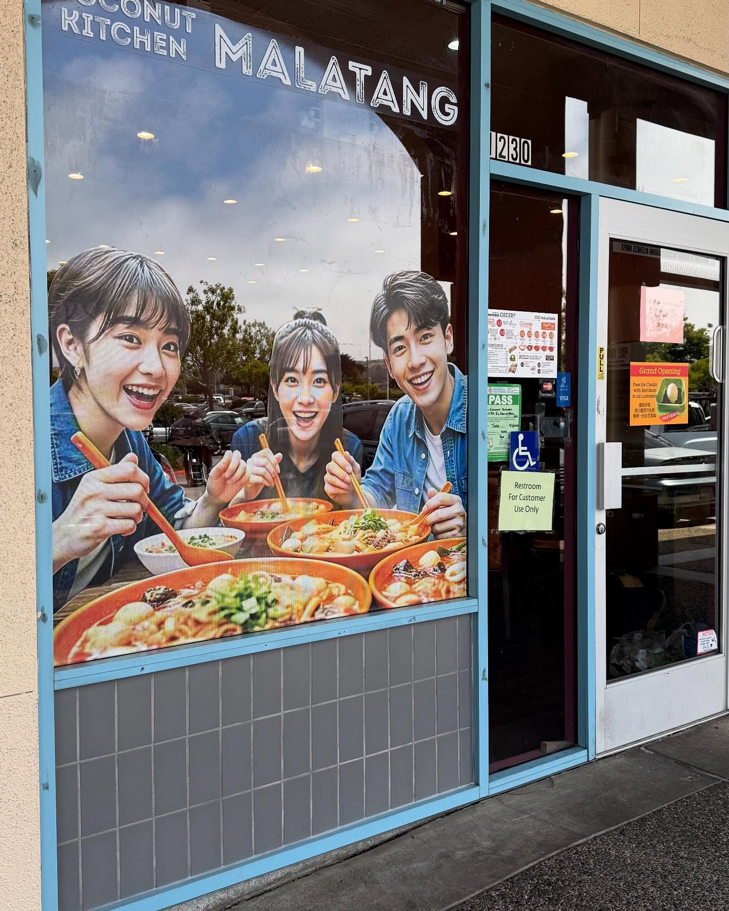 New Malatang restaurant coming soon. A pedestrian mentioned the malatang in Tagalog means Soggy. 😂